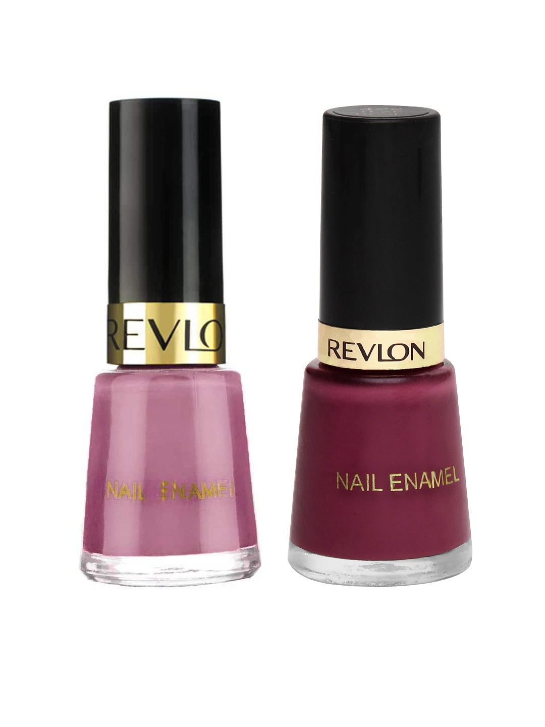 

Revlon Set Of Iced Mauve & Revlon Bewitching Nail Enamel, Pink