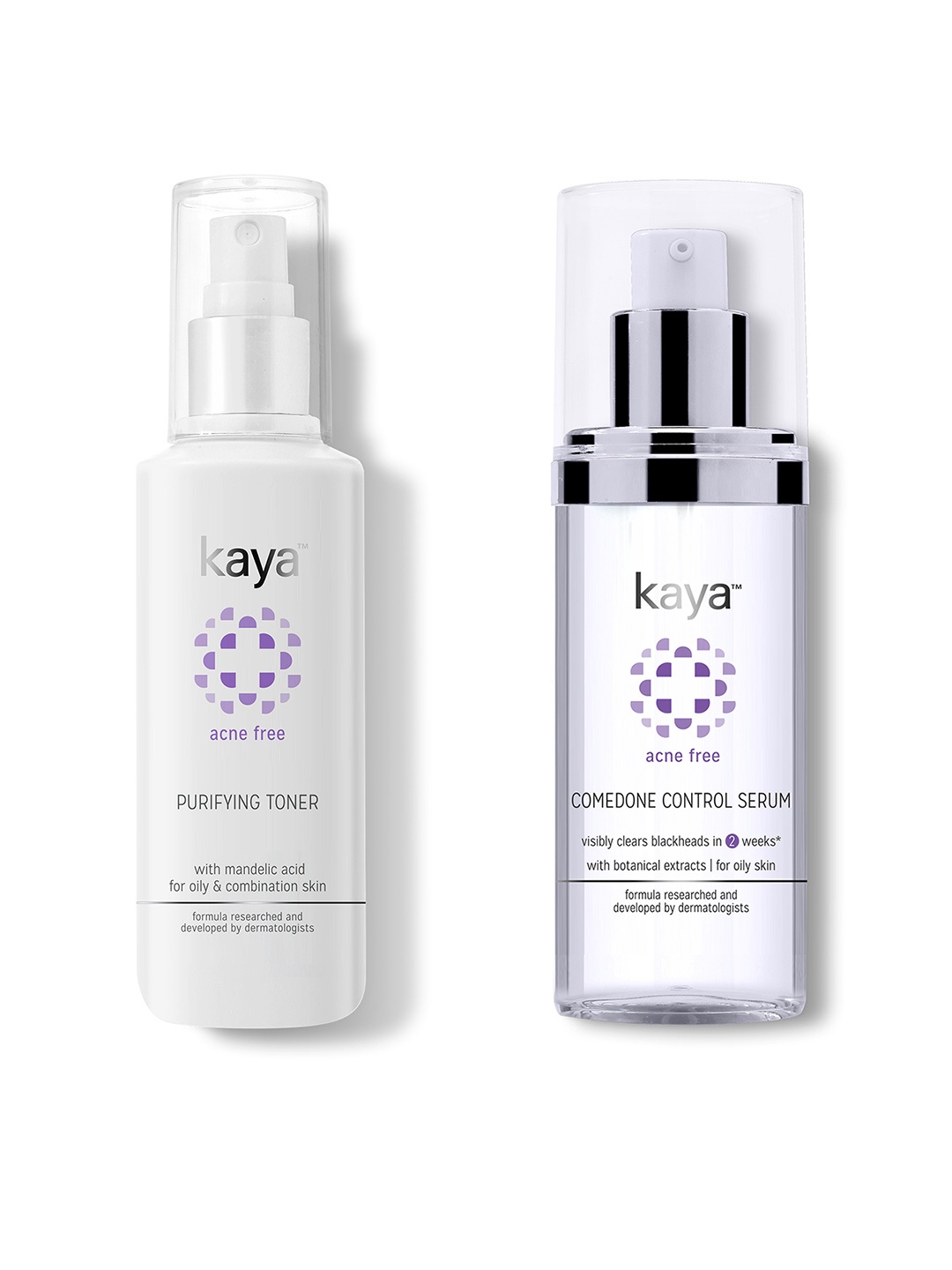 

Kaya Pack of Face Serum & Toner, Purple