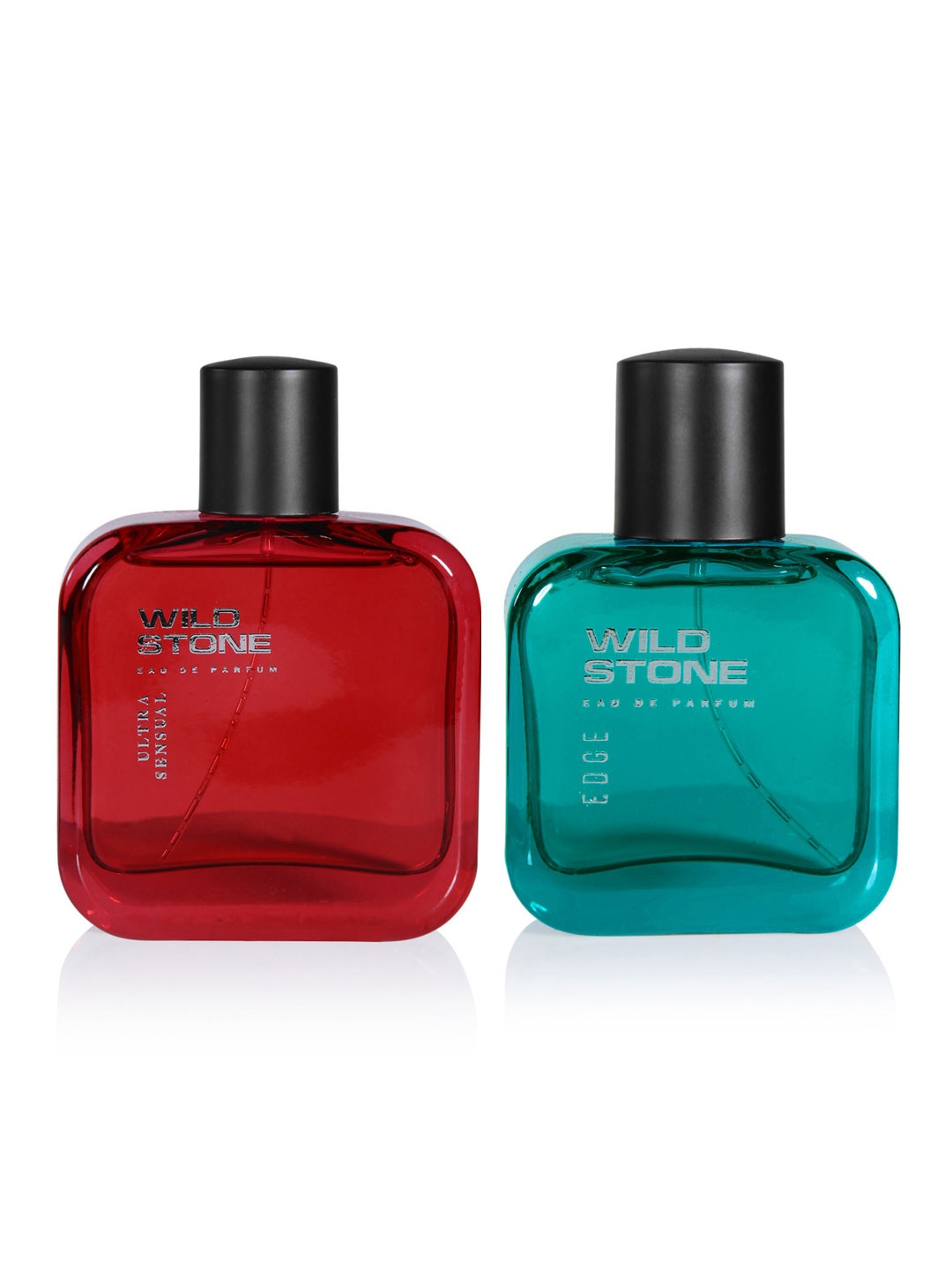 

Wild Stone Men Set Of Ultra Sensual Eau de Parfum & Edge Eau de Parfum, Red