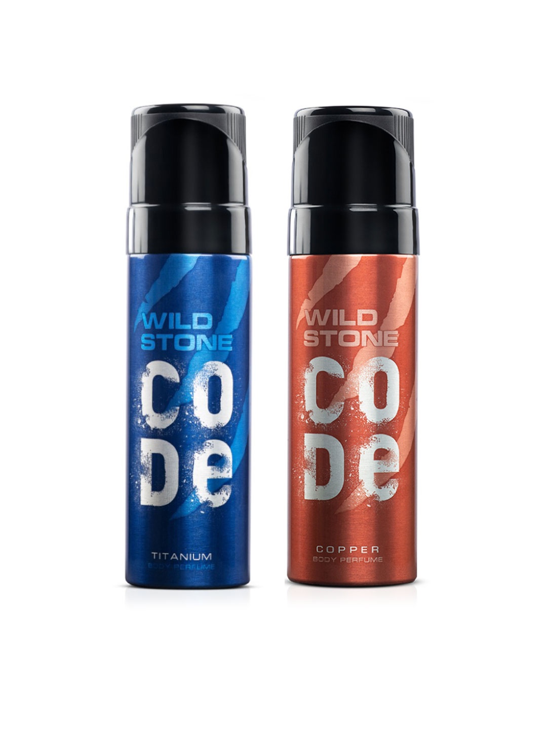 

Wild Stone Men Set Of Code Titanium & Copper Body Perfume, Blue