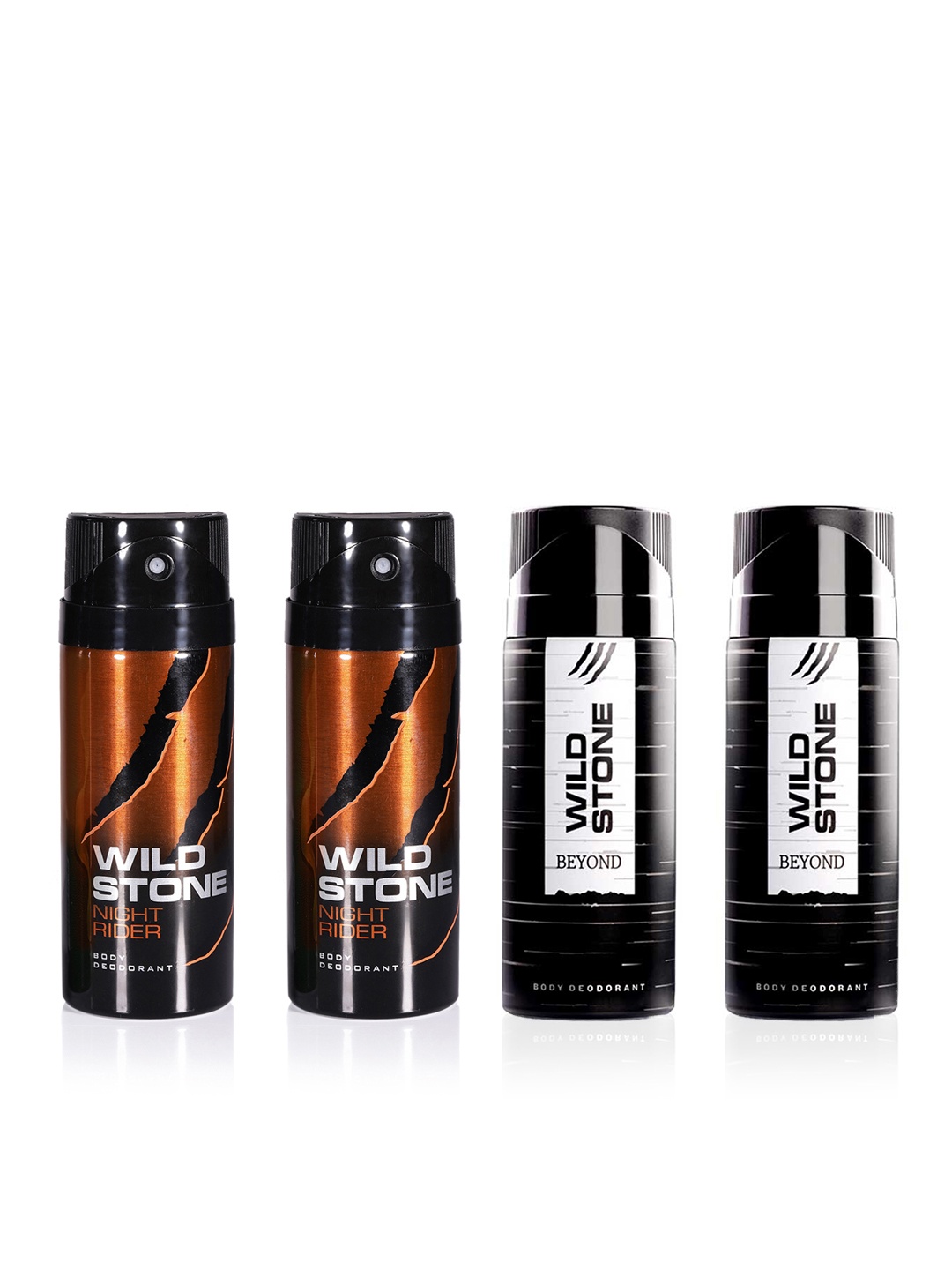 

Wild Stone Men Set of 4 Deodorants, Bronze