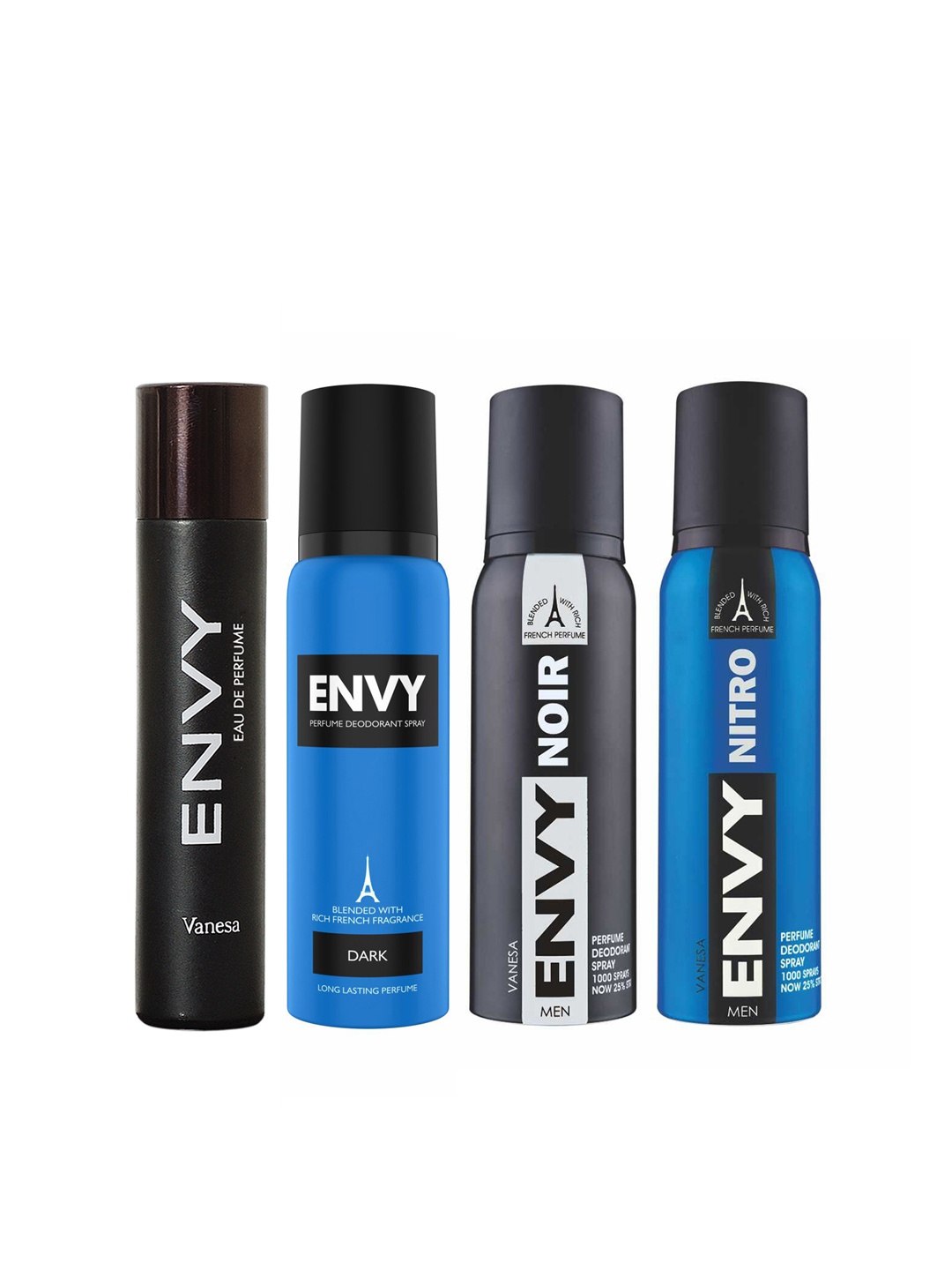 

Envy Men Set of 3 Deodorants, Blue