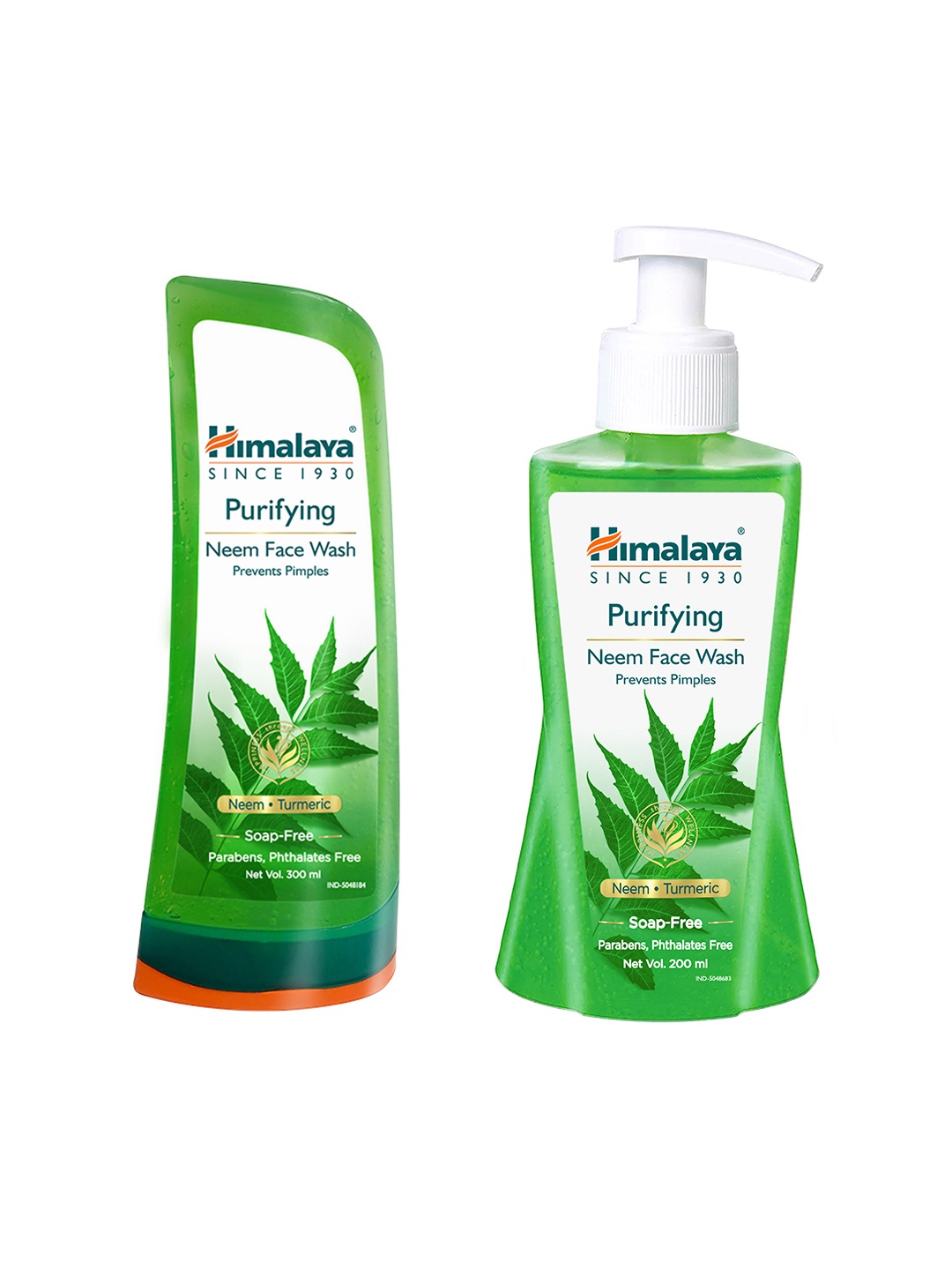 

Himalaya Set of 2 Purifying Neem Face Wash for Acne-Prone Skin, Green