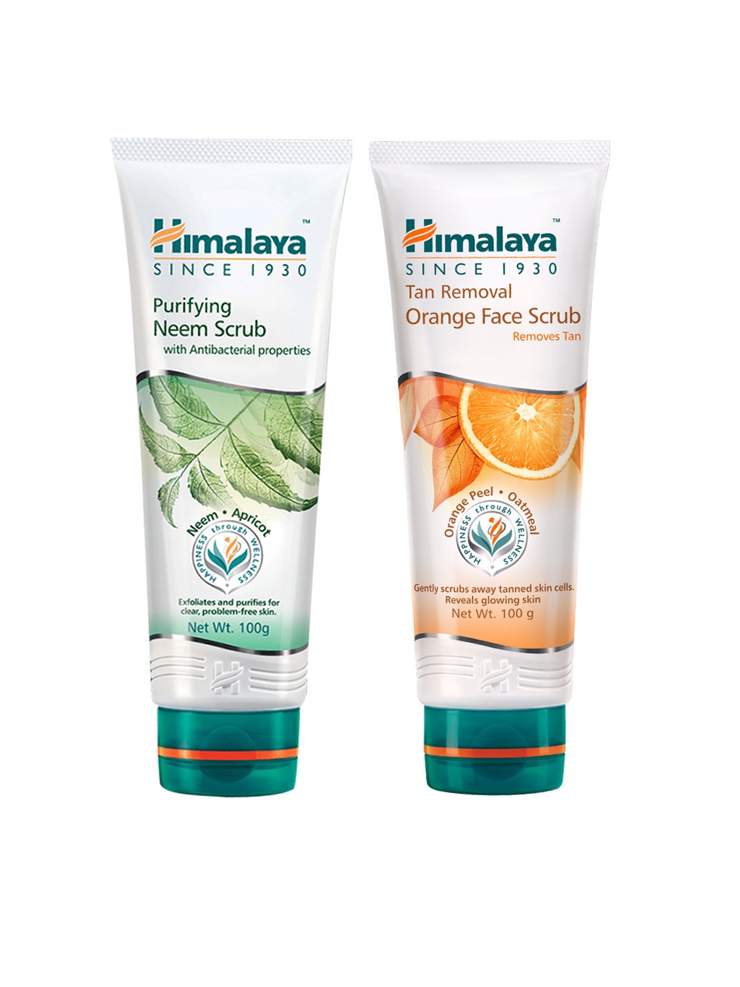 

Himalaya Set of 2 Face Scrubs, Cream