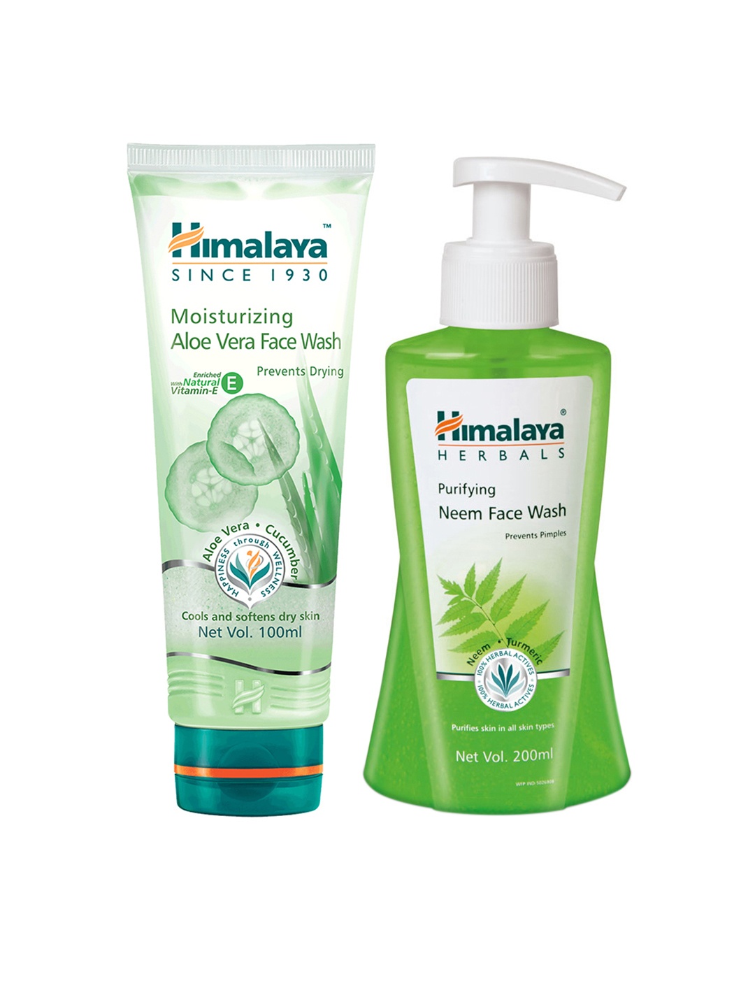 

Himalaya Set of 2 Face Washes, Green