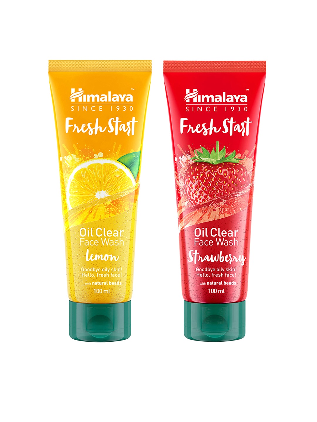 

Himalaya Set of 2 Oil Clear Face Washes, Red