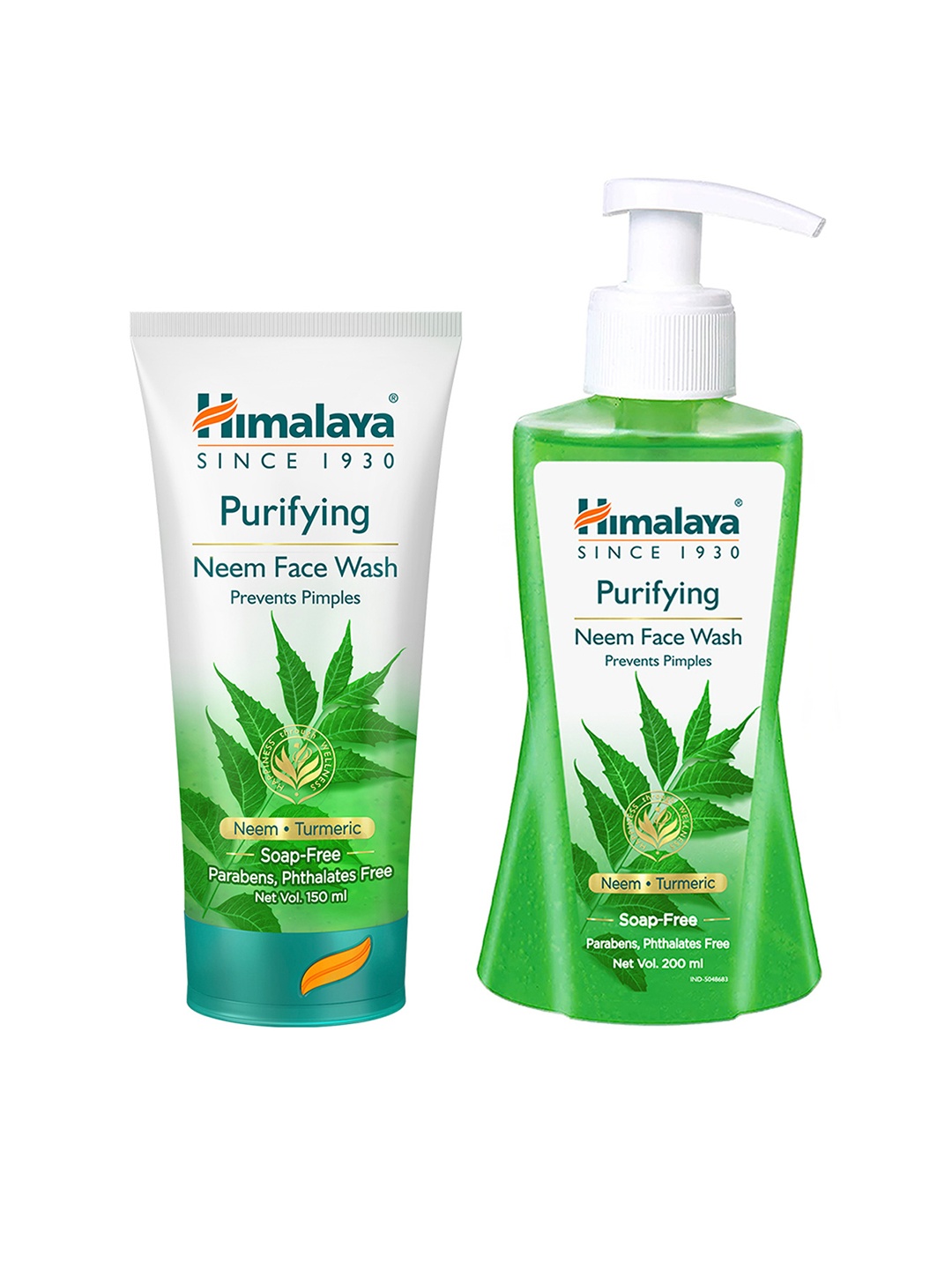 

Himalaya Set of 2 Purifying Neem Face Wash for Acne-Prone Skin, Green