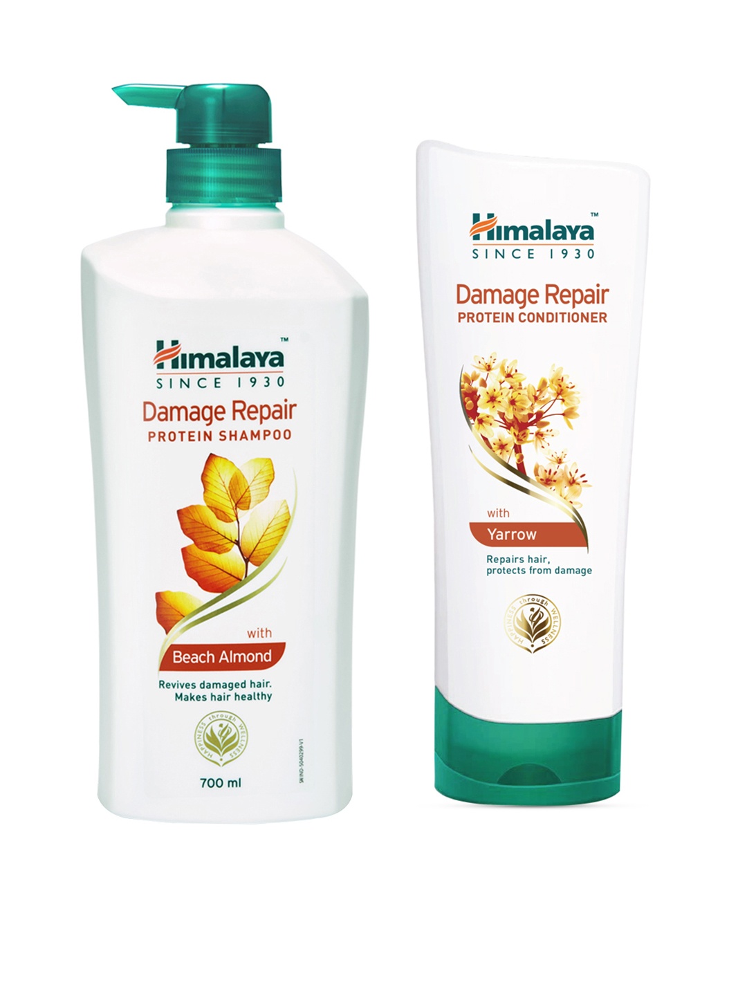 

Himalaya Set of Damage Repair Protein Shampoo & Conditioner, White