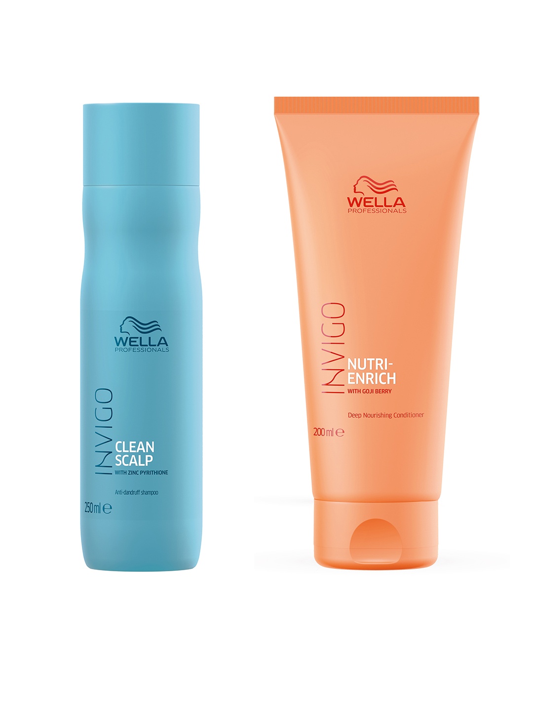 

WELLA PROFESSIONALS Set of INVIGO Anti Dandruff Shampoo & Deep Nourishing Conditioner, Orange