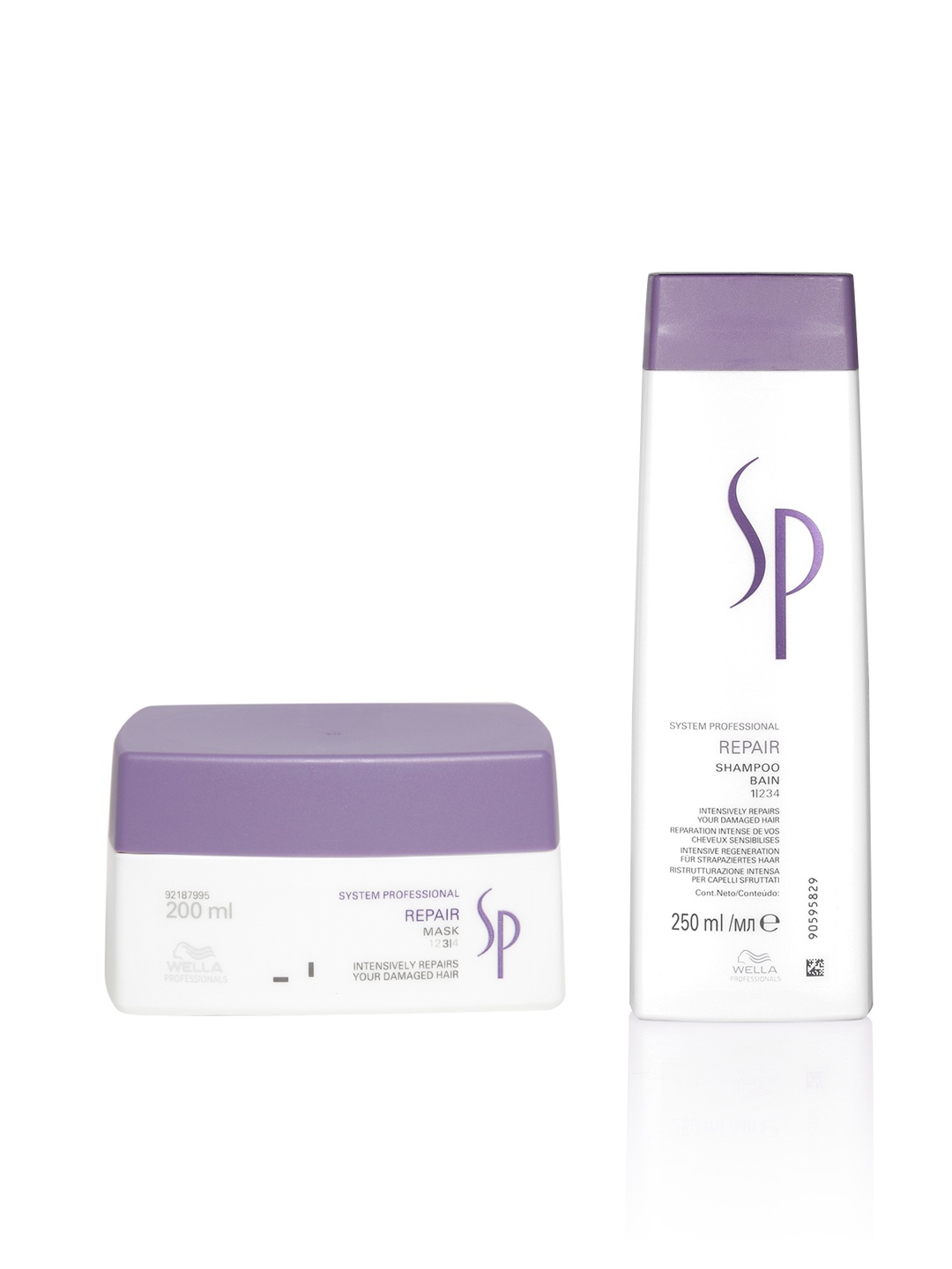 

WELLA PROFESSIONALS White Set of 2 Hair Cream & Mask
