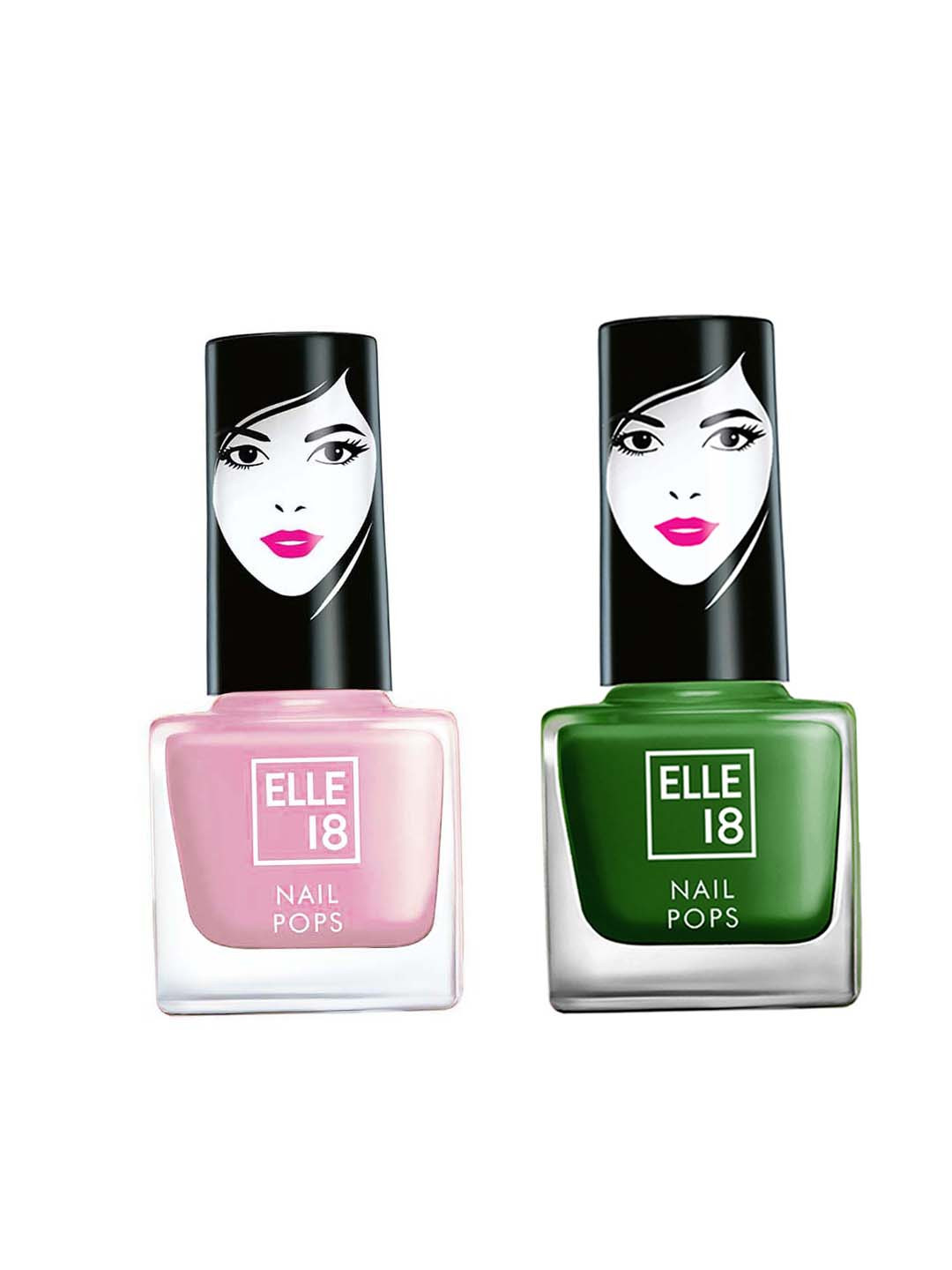 

ELLE 18 Nail Pops Nail Color Combo 28 - 157, Pink