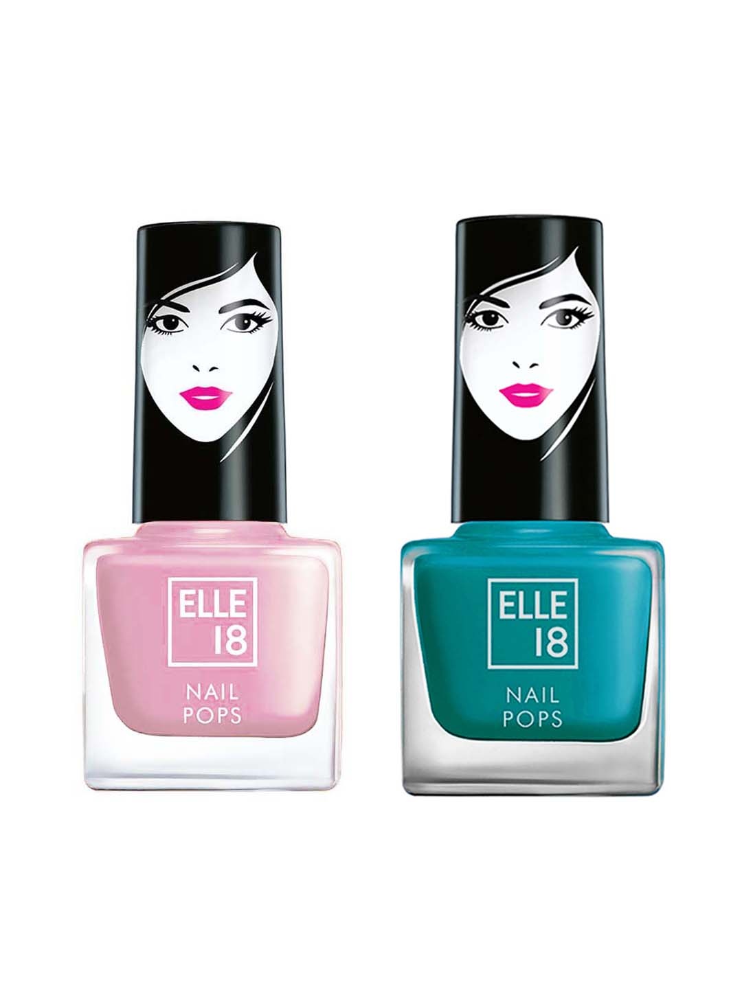 

ELLE 18 Pink Set of 2 Nail Polish