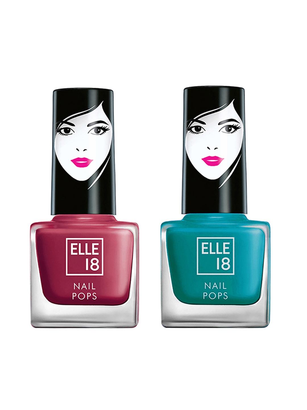 

ELLE 18 Nail Pops Nail Color Combo, Blue