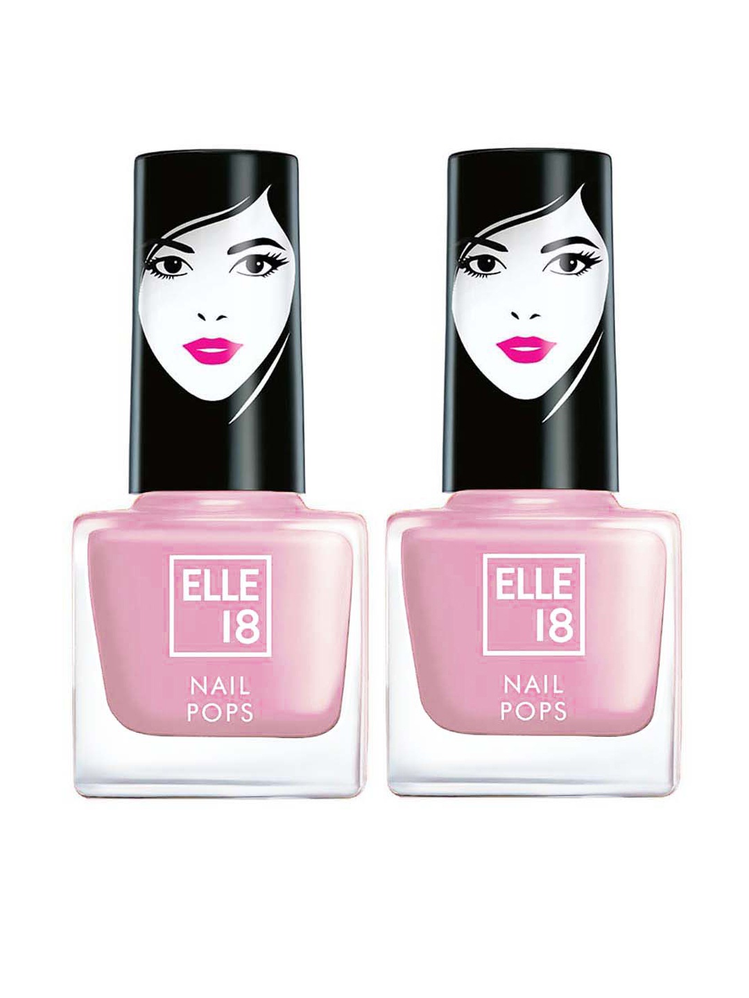 

ELLE 18 Nail Pops Nail Color Combo 28 - 02, Pink