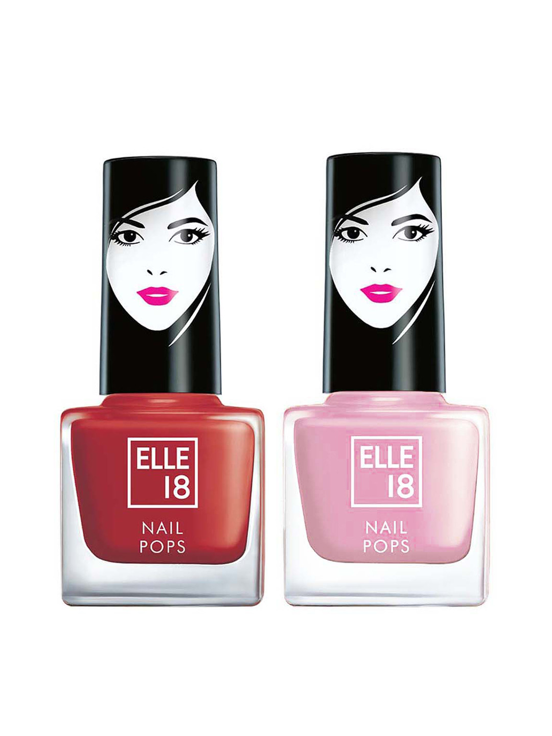 

ELLE 18 Nail Pops Nail Color Combo 28 - 45, Pink