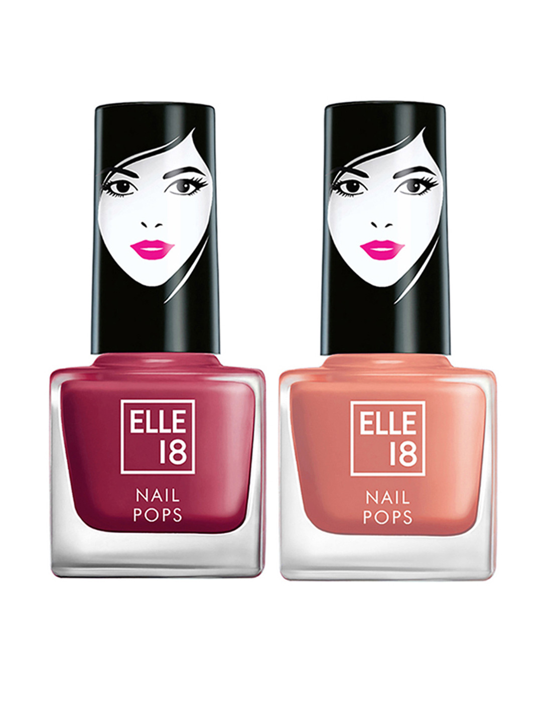 

ELLE 18 Nail Pops Nail Color Combo, Peach