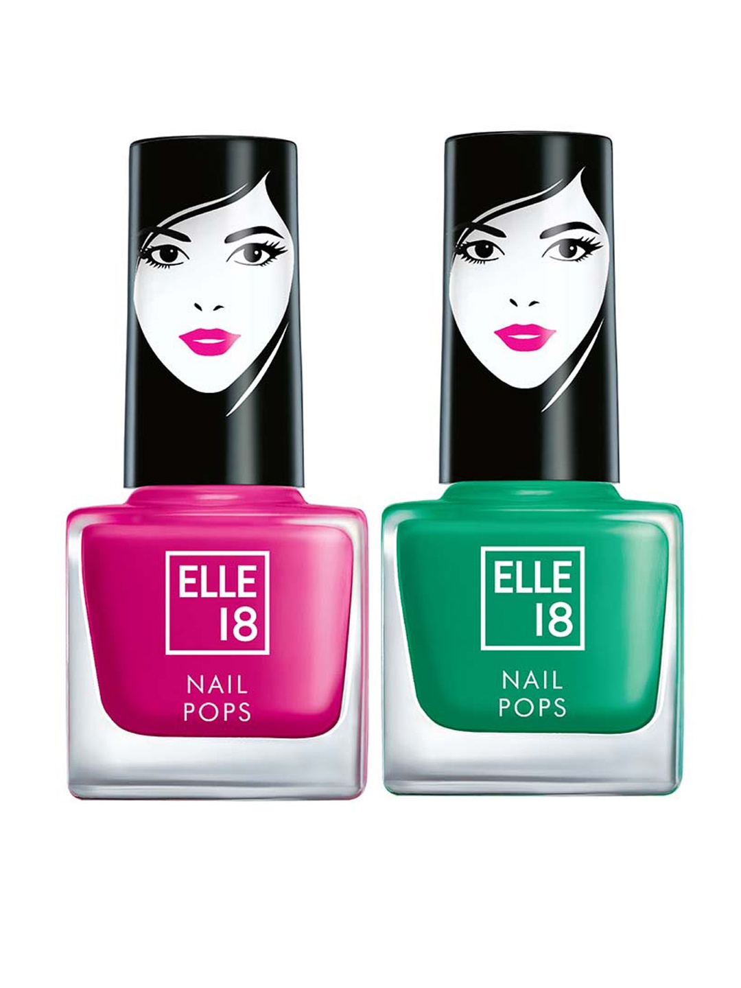 

ELLE 18 Pink Set of 2 Nail Polish