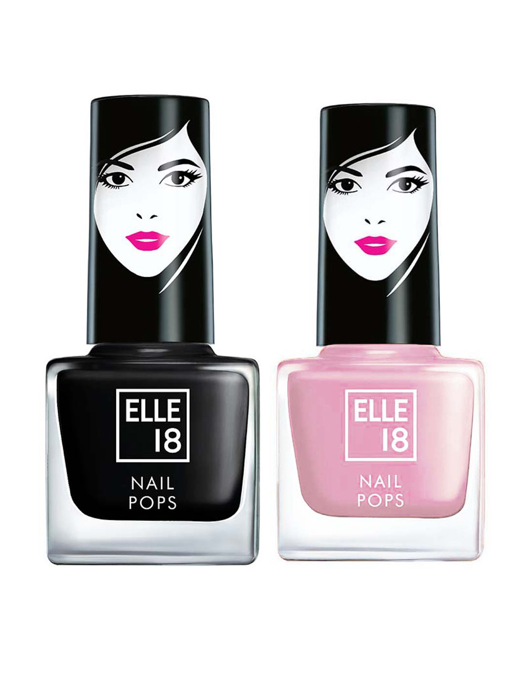 

ELLE 18 Pink Set of 2 Nail Polish