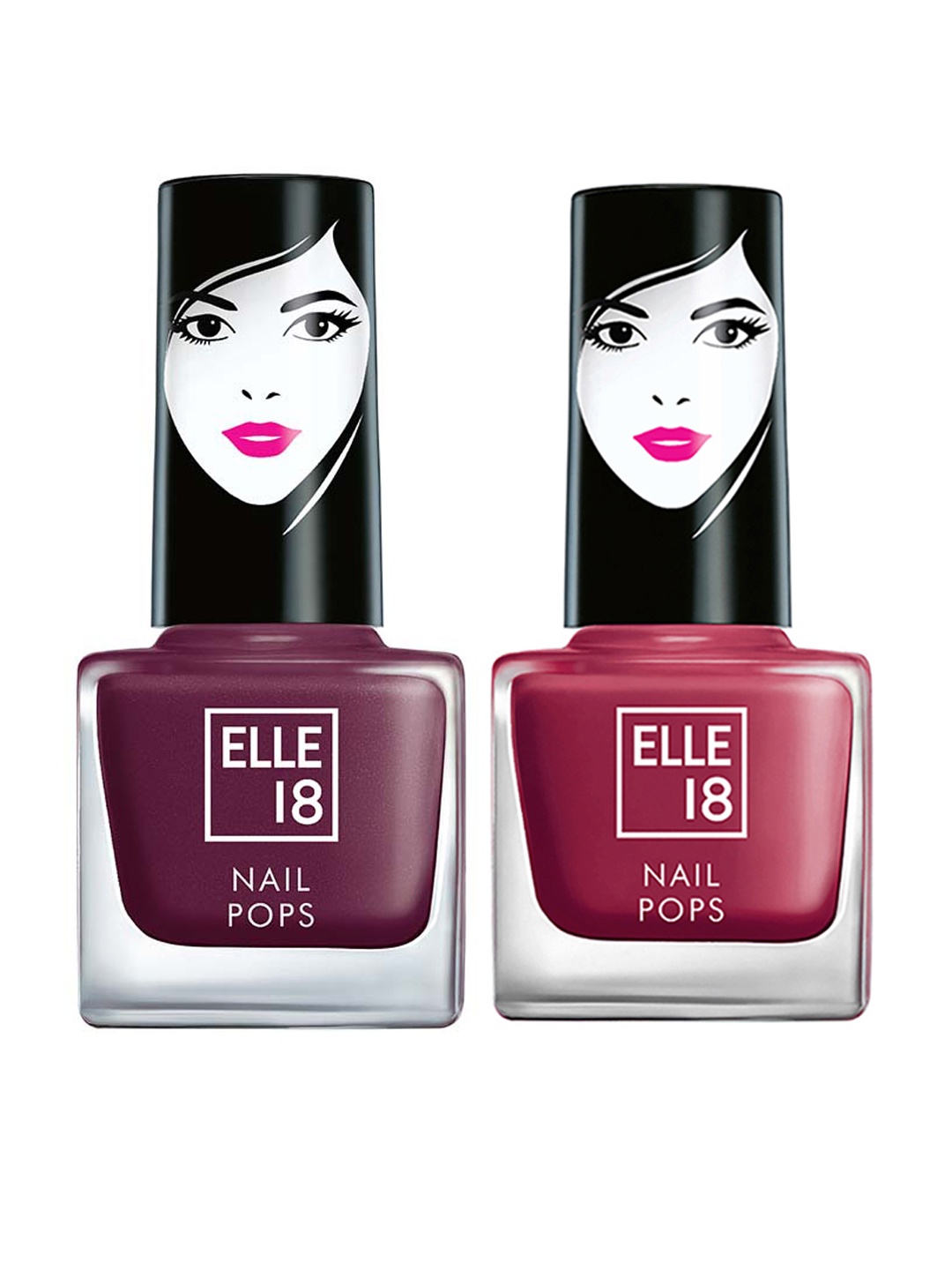 

ELLE 18 Nail Pops Nail Color Combo 22 - 164, Purple
