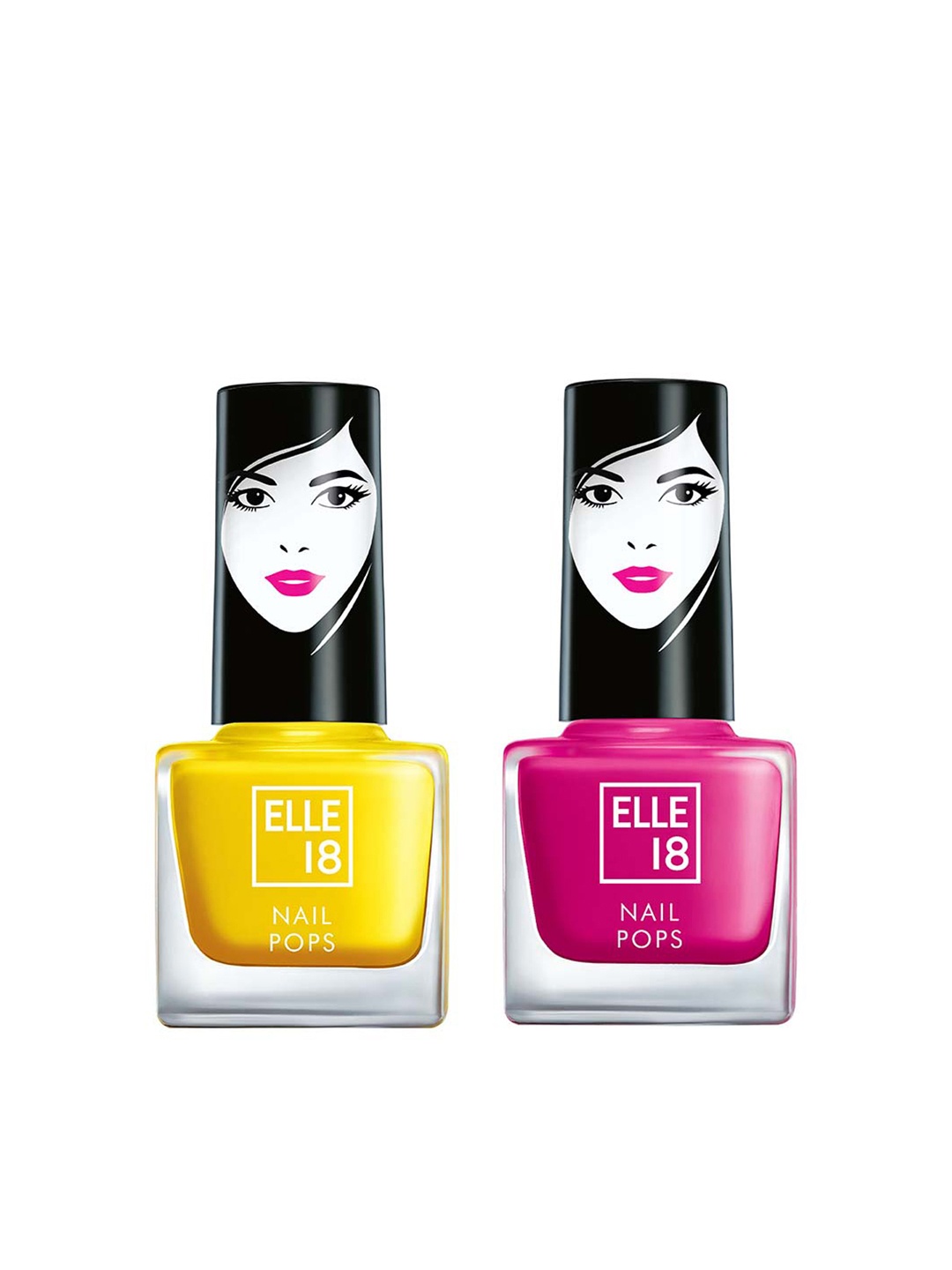 

ELLE 18 Pink Set of 2 Nail Polish