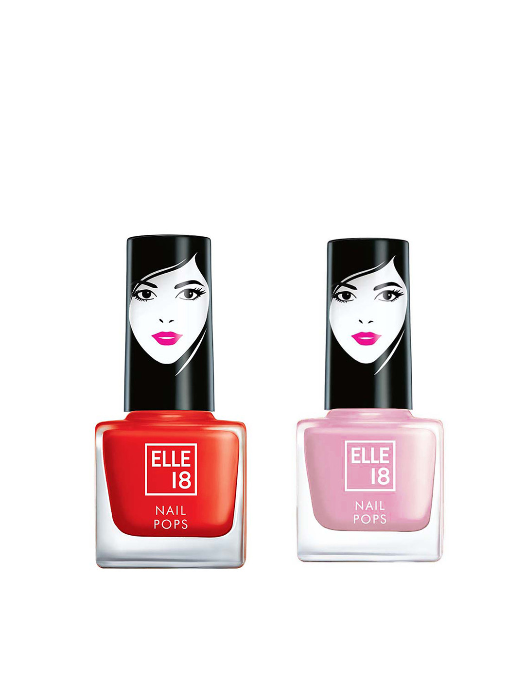 

ELLE 18 Nail Pops Nail Color Combo 28 - 69, Pink