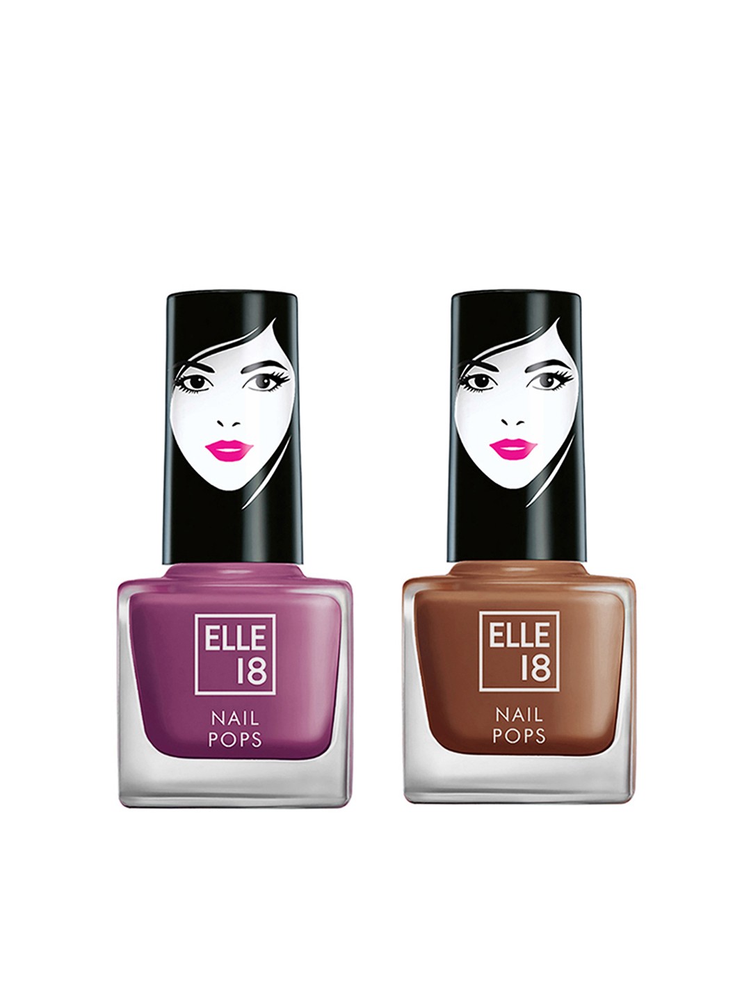 

ELLE 18 Nail Pops Nail Color Combo, Purple
