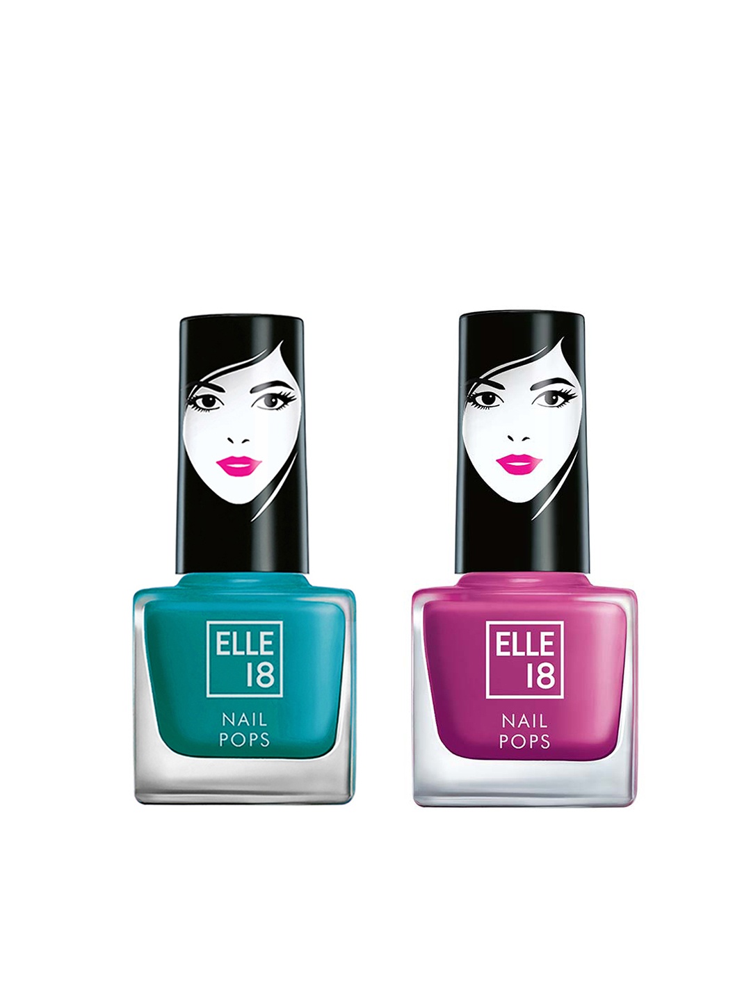 

ELLE 18 Nail Pops Nail Color Combo, Blue