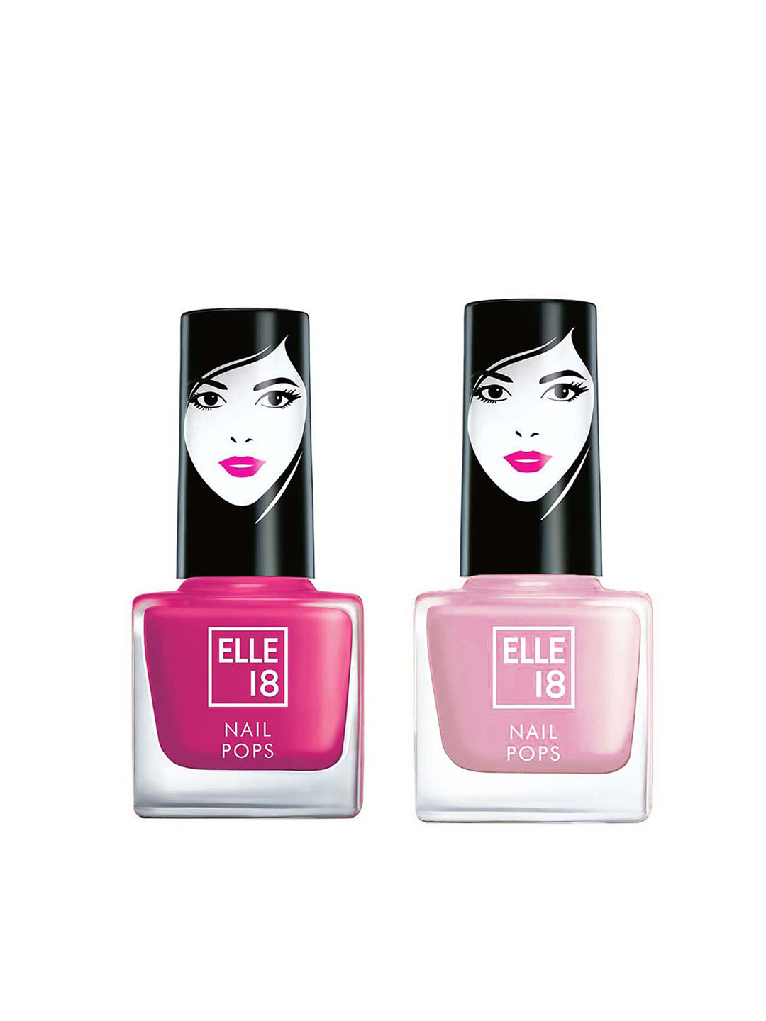

ELLE 18 Nail Pops Nail Color Combo, Pink