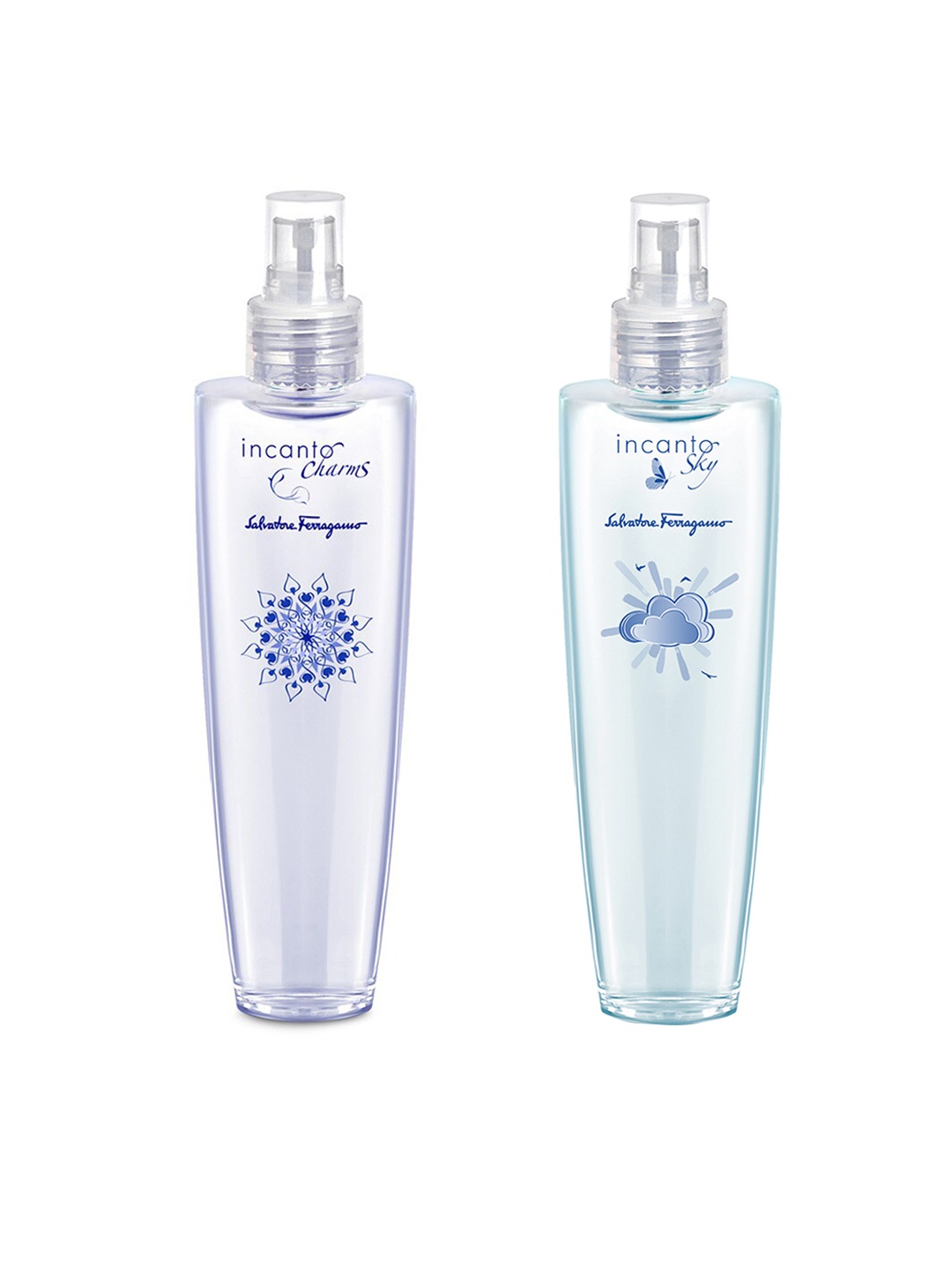 

Salvatore Ferragamo Pink Set of 2 Incanto Body Mists