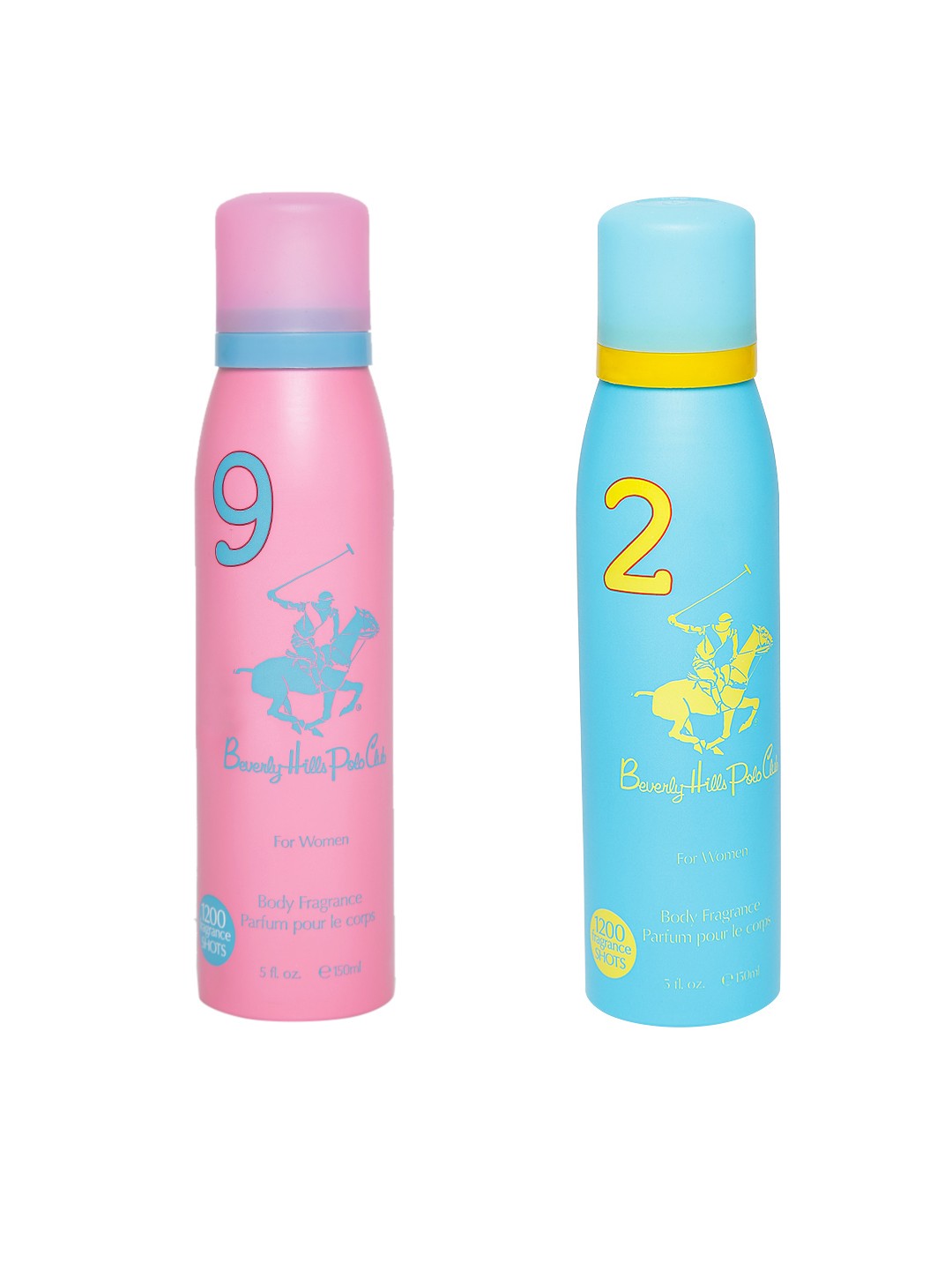 

Beverly Hills Polo Club Women Set of 2 Deodorant Combo, Blue