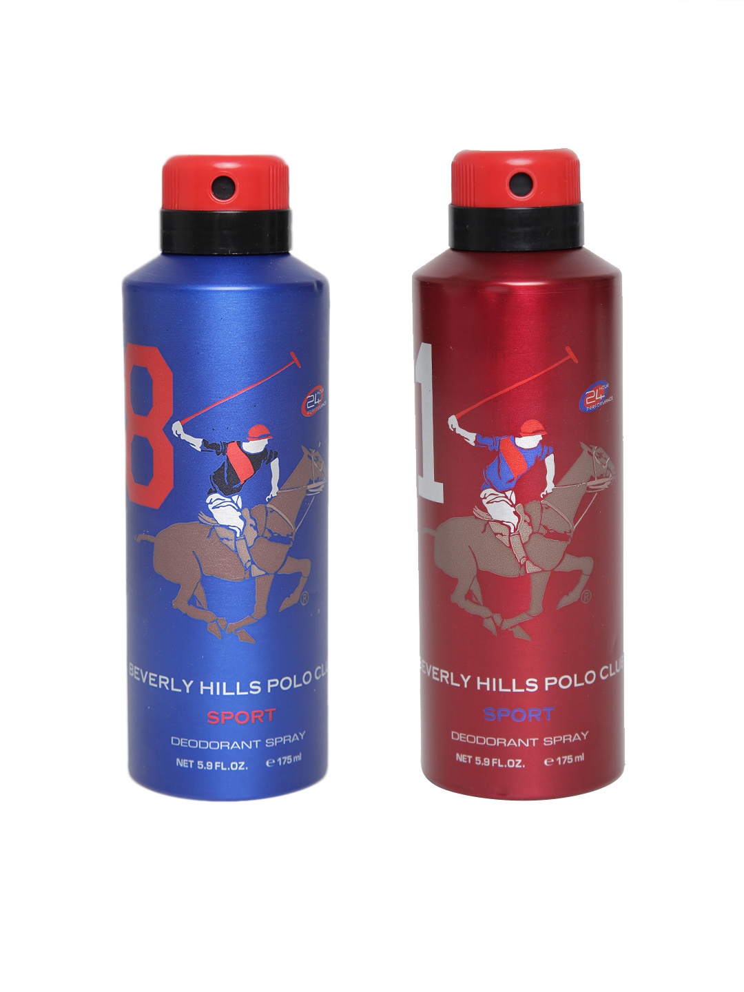 

Beverly Hills Polo Club Men Sport Deodorant Combo 350 ml, Maroon