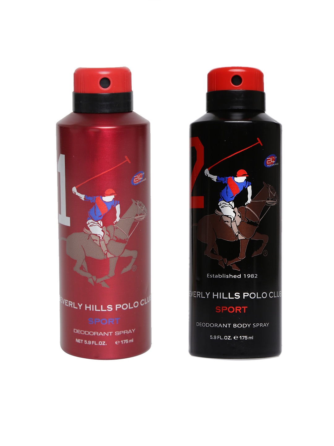 

Beverly Hills Polo Club Maroon Set of 2 Deodorant