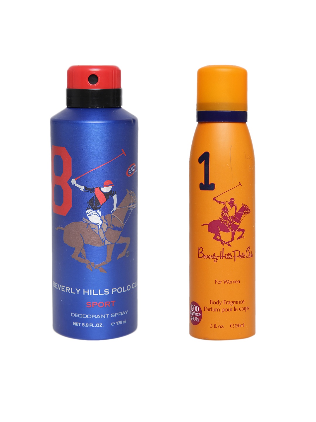 

Beverly Hills Polo Club Women Body Fragrance & Deodorant Combo, Orange