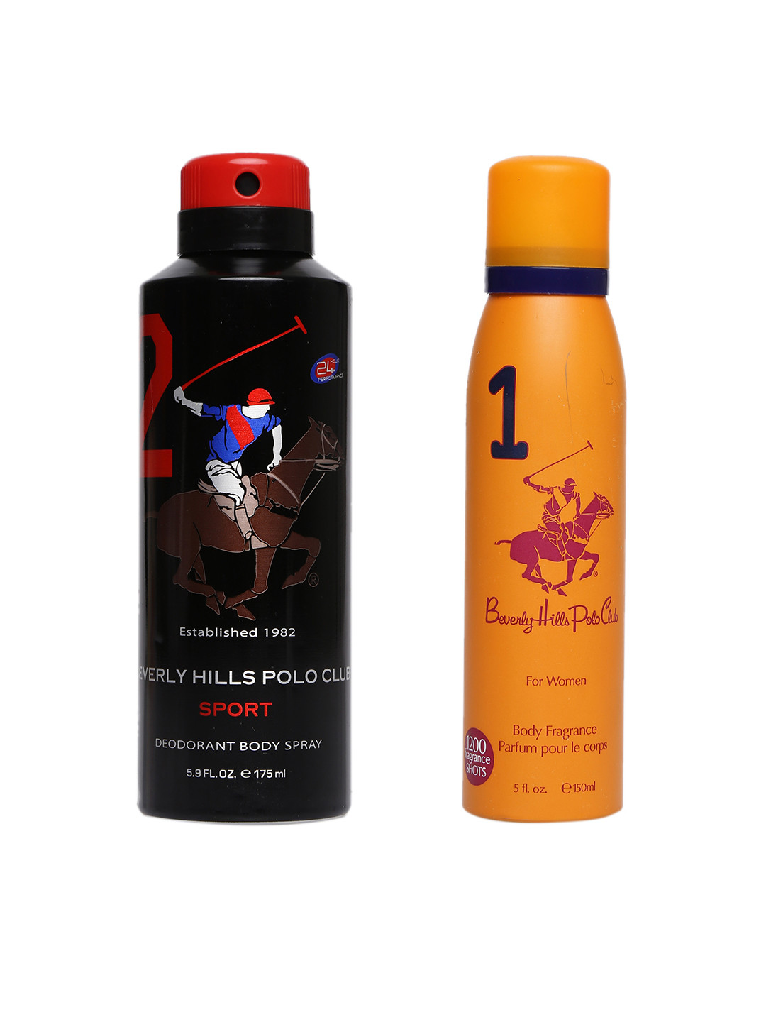 

Beverly Hills Polo Club Women Body Fragrance & Deodorant Combo, Orange