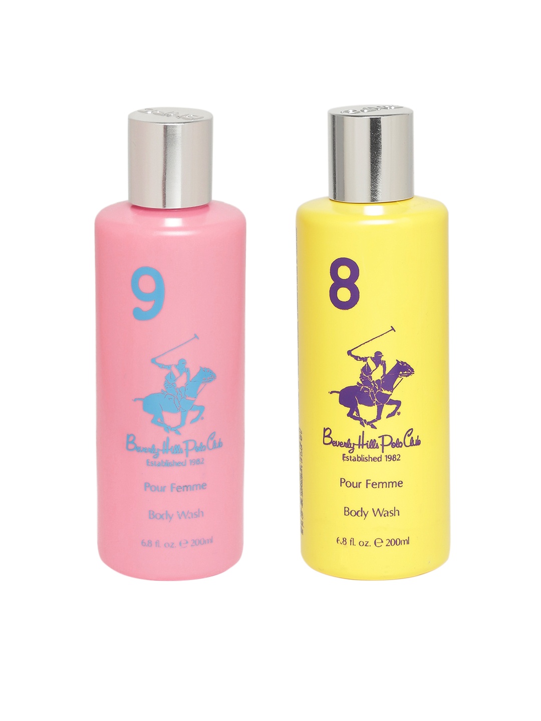 

Beverly Hills Polo Club Women Body Wash Combo, Yellow