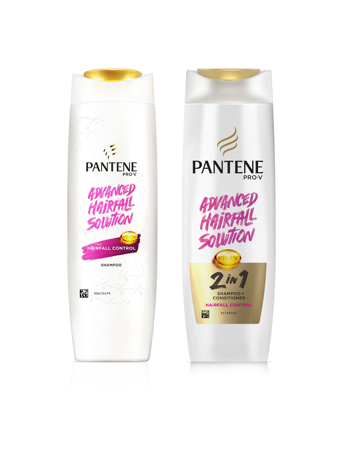 

Pantene Set of Advanced Hair Fall Solution Shampoo & 2 in 1 Shampoo+ Conditioner, White