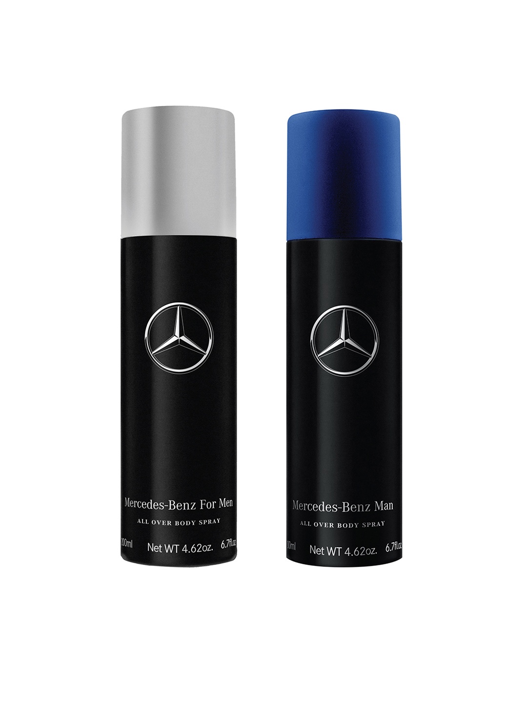 

Mercedes Benz Men Set of 2 Deodorant Spray, Black