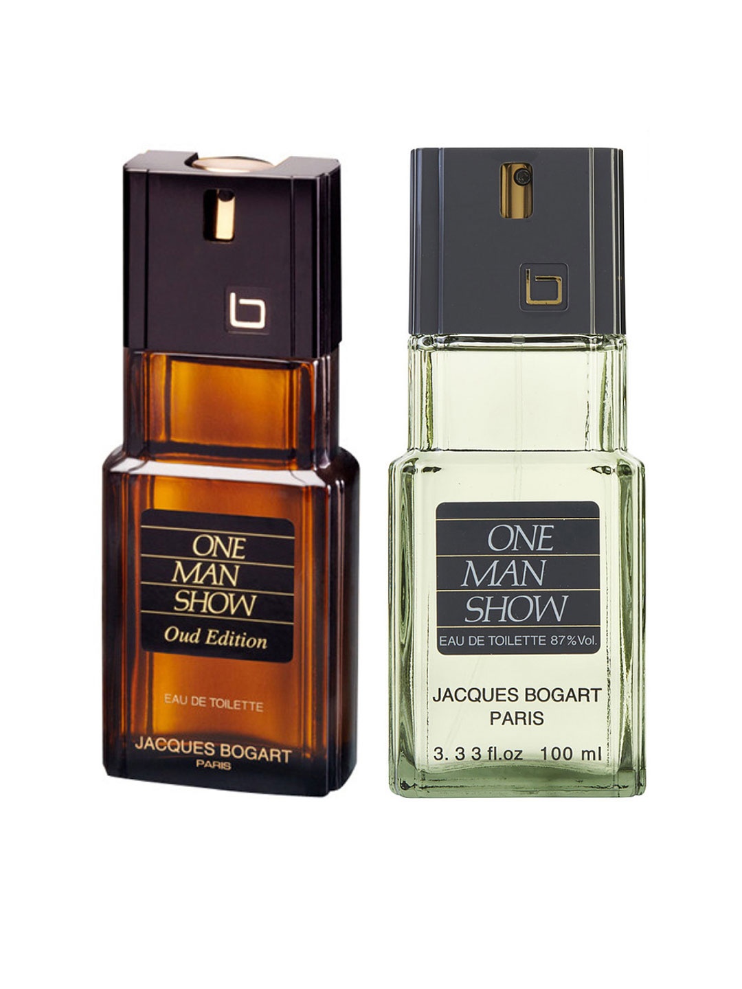 

JACQUES BOGART Set of 2 One Man Show Eau de Toilette - 100 ml each, Orange