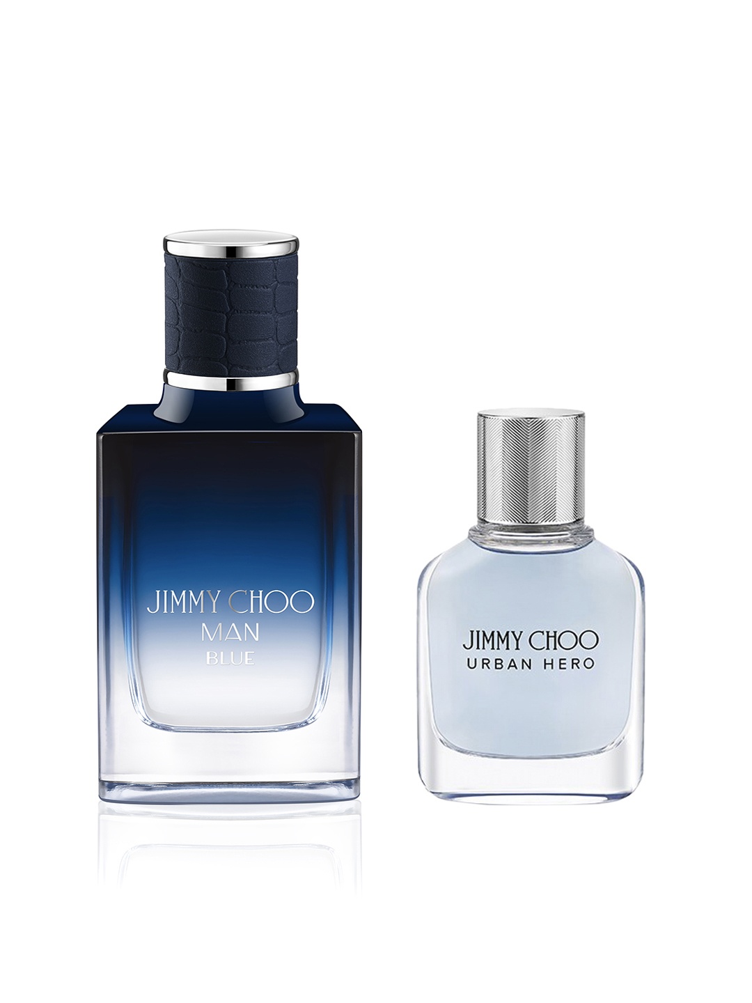 

Jimmy Choo Men Set of Blue Eau De Toilette & Urban Hero Eau de Parfum