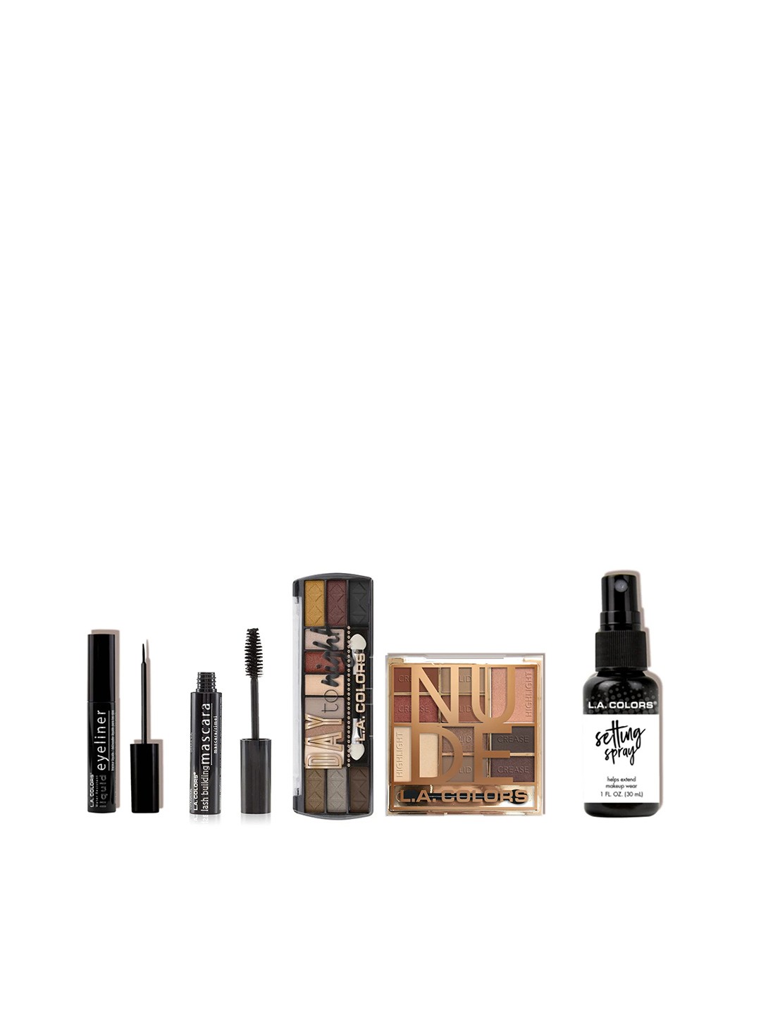 

L.A colors Eye Makeup Kit & Setting Spray, Brown