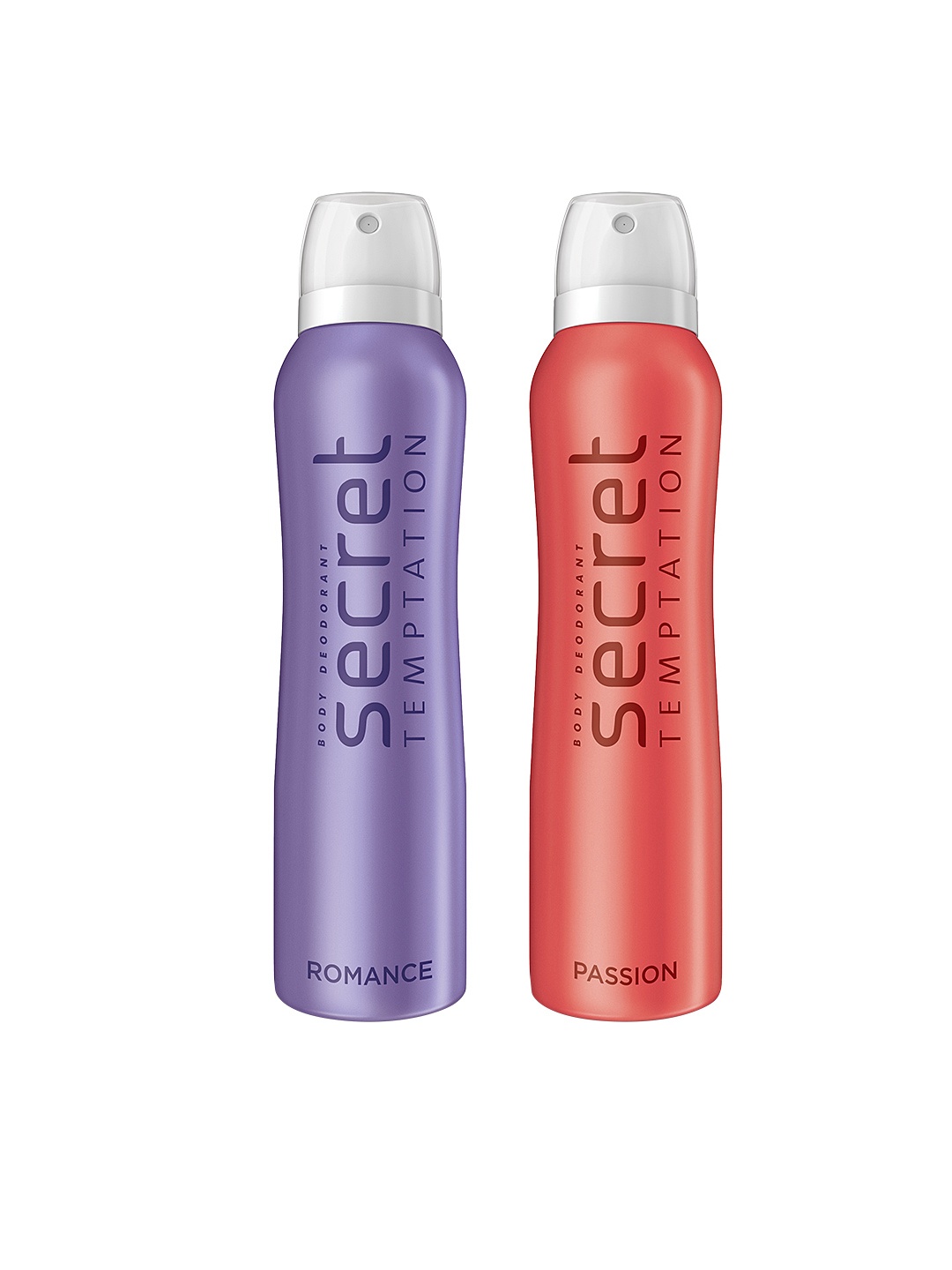 

Secret Temptation Set of 2 Deodorant Body Sprays, Violet