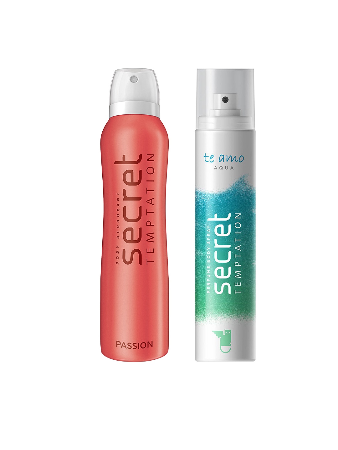 

Secret Temptation Set of 2 Deodorant Body Sprays, White