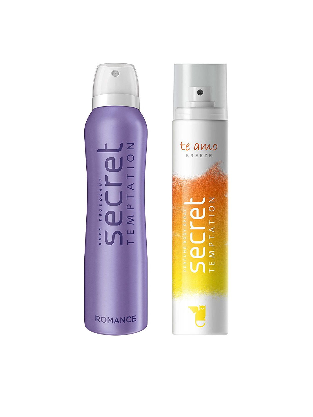

Secret Temptation Set of 2 Deodorant Body Sprays, White