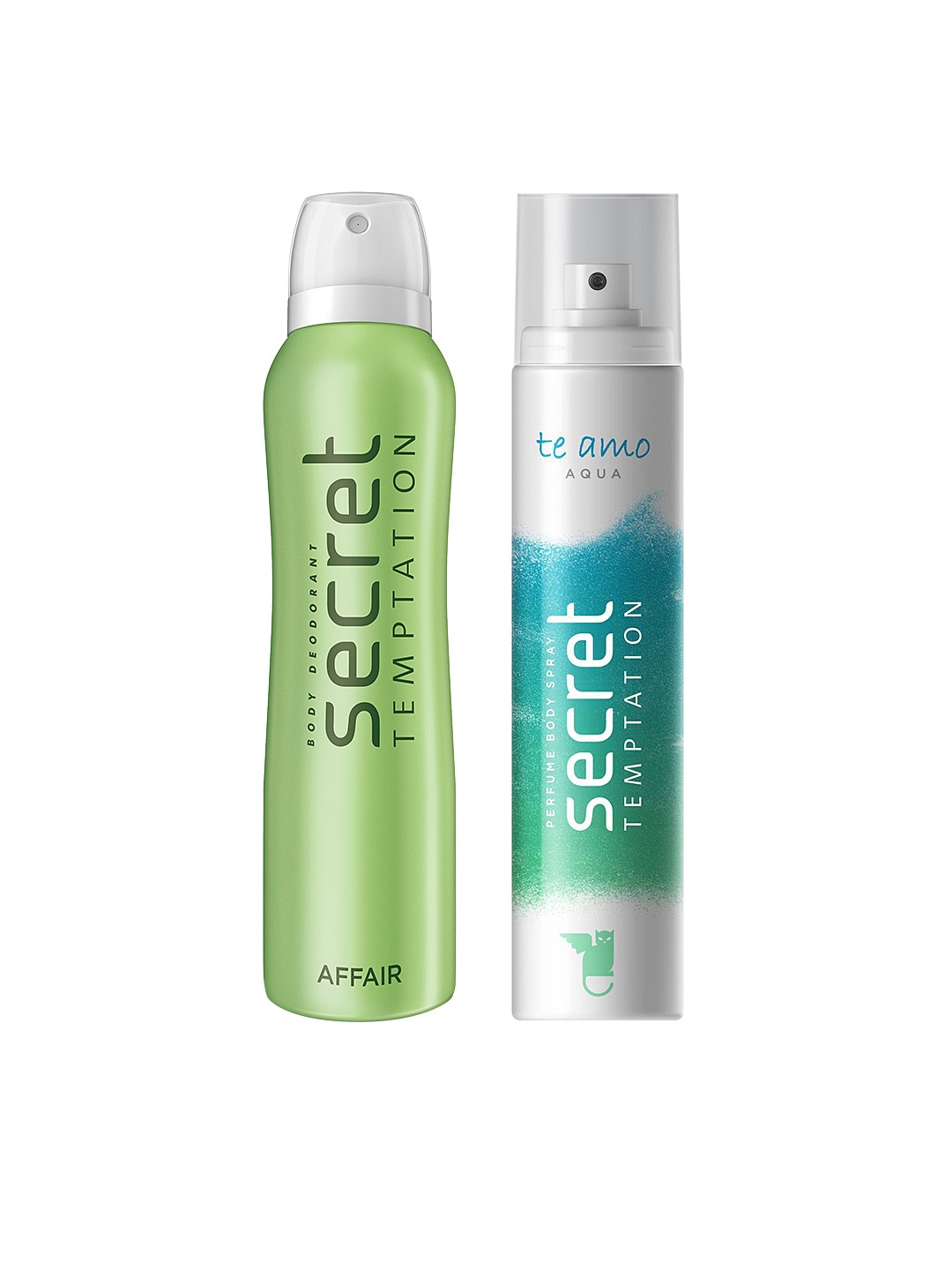 

Secret Temptation Set of 2 Body Sprays, White
