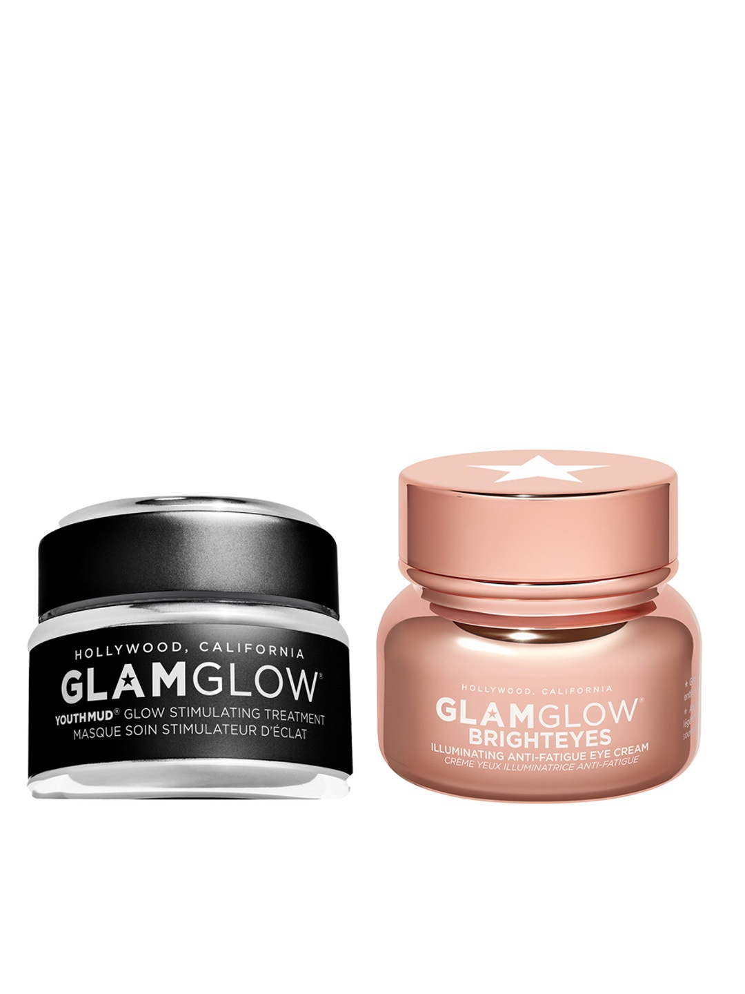 

GLAMGLOW Set of Treatment Mask & Eye Cream, Black