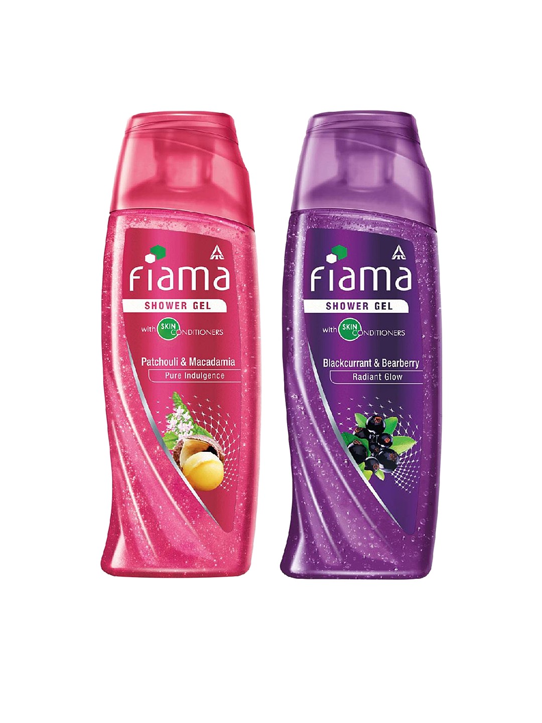 

Fiama Women Set of 2 Shower Gel, Purple