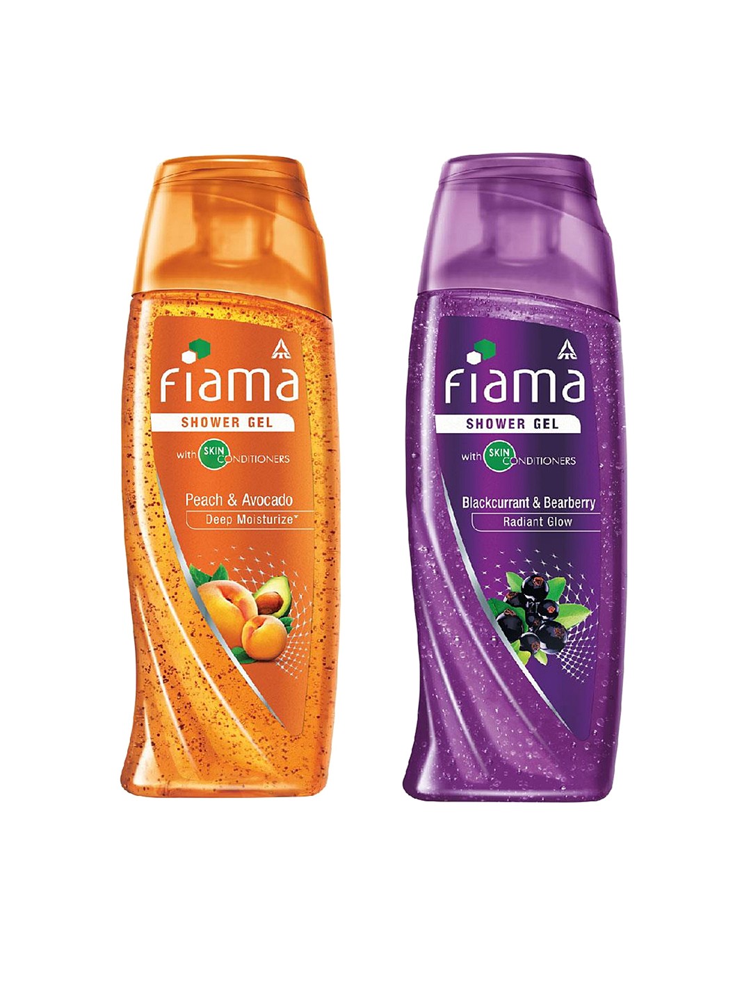 

Fiama Women Set of 2 Shower Gel, Purple