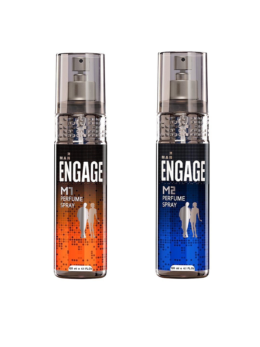

Engage Men Set of 2 Perfume Sprays- M1 & M2, Blue