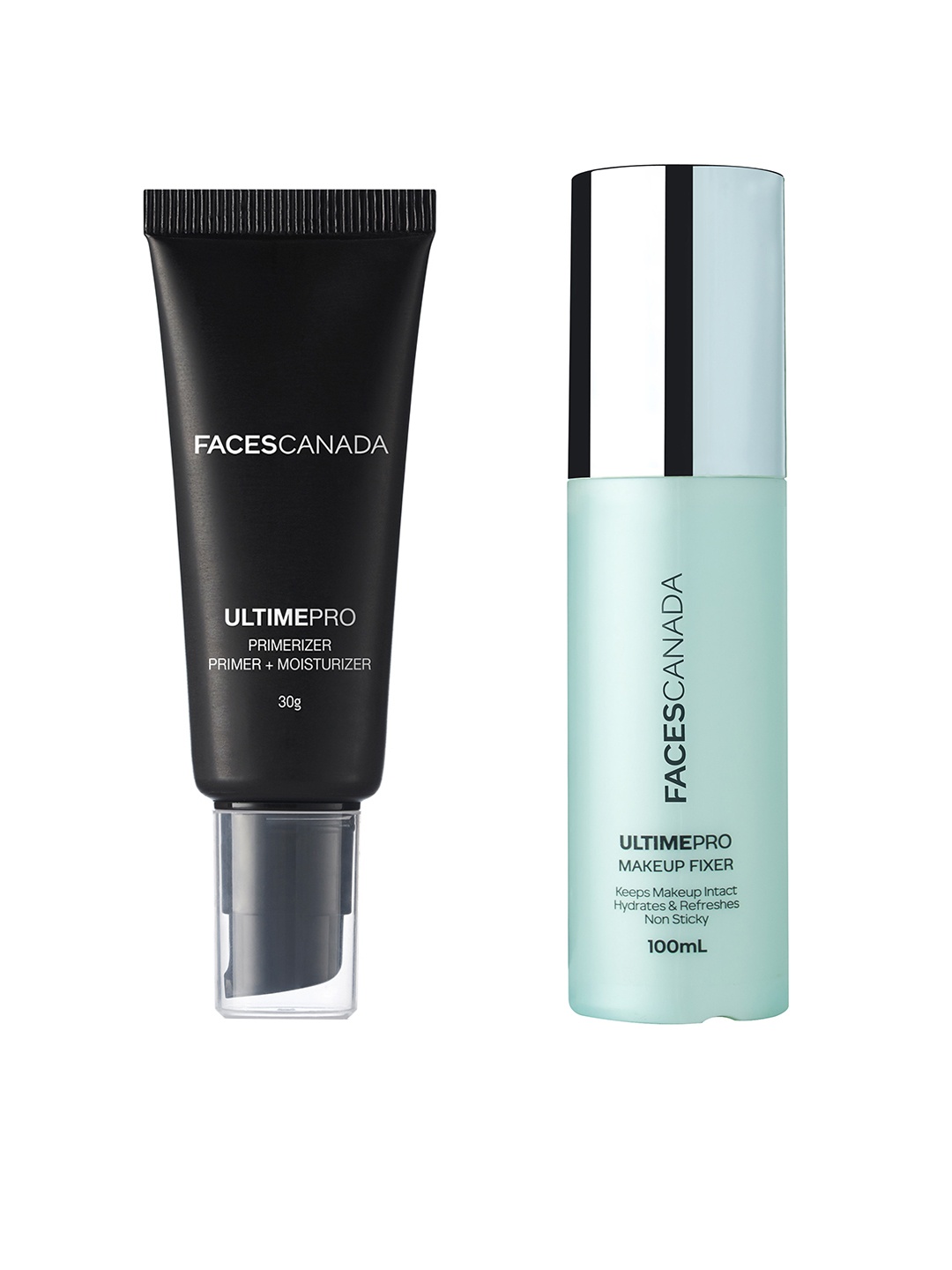 

FACES CANADA Set of Ultime Pro Primer + Moisturizer & Makeup Fixer, Off white