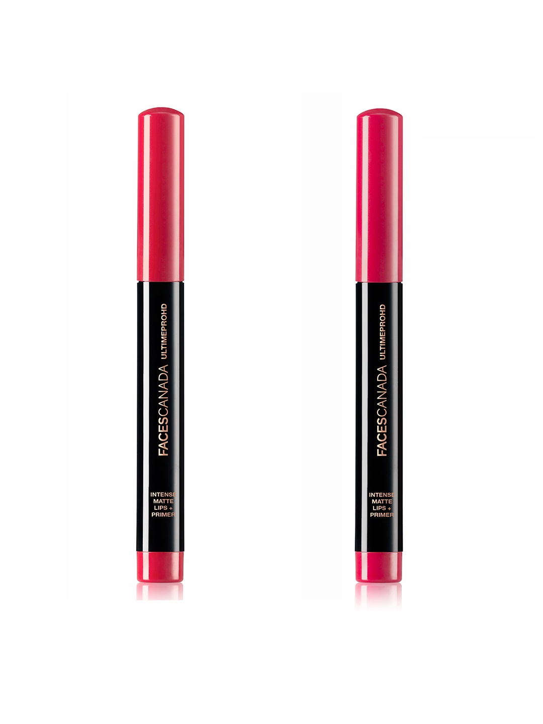 

FACES CANADA Set of 2 UltimePro HD Intense Matte Lipsticks - Bold Wine & Dash of Pink